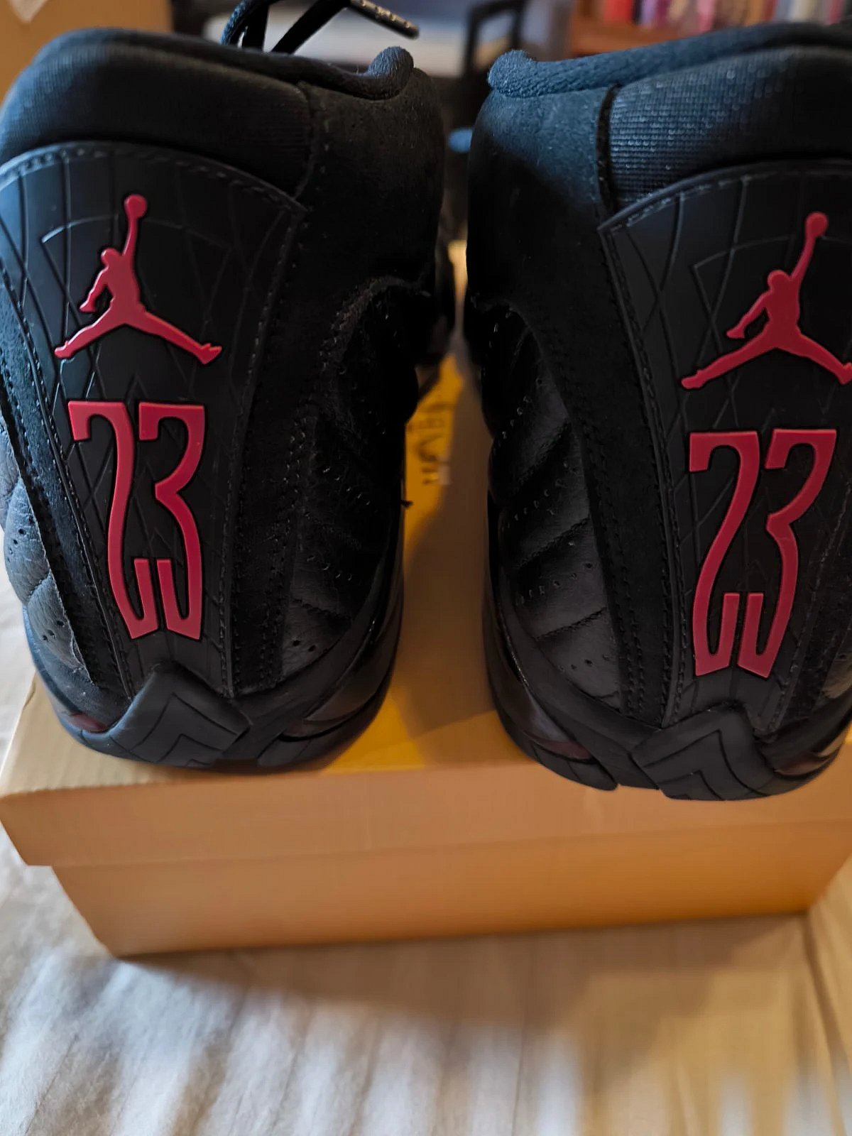 Air Jordan 14 Black Trainers, photo 3