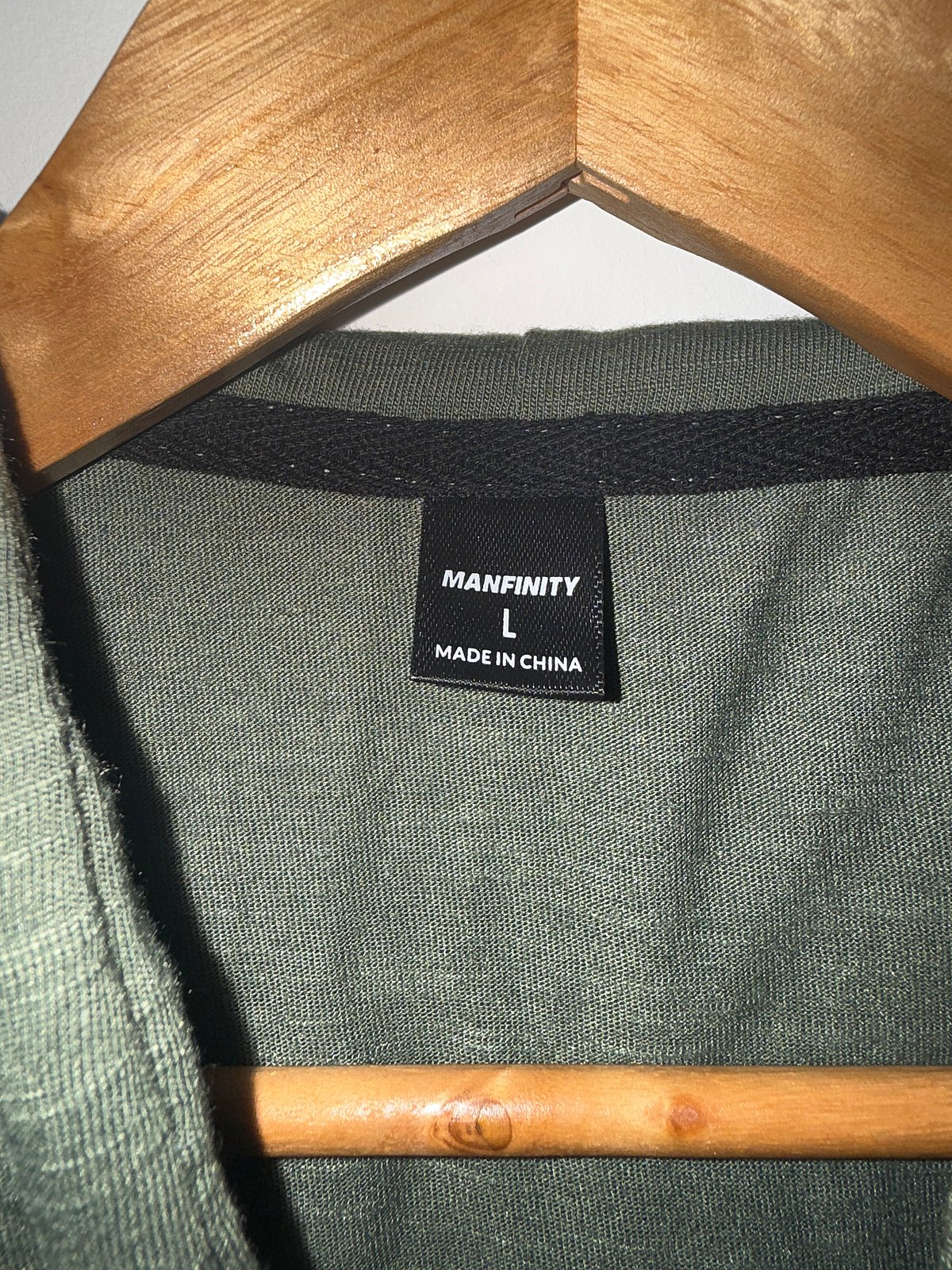 Manfinity Green Short Sleeve Hoodie, photo 3