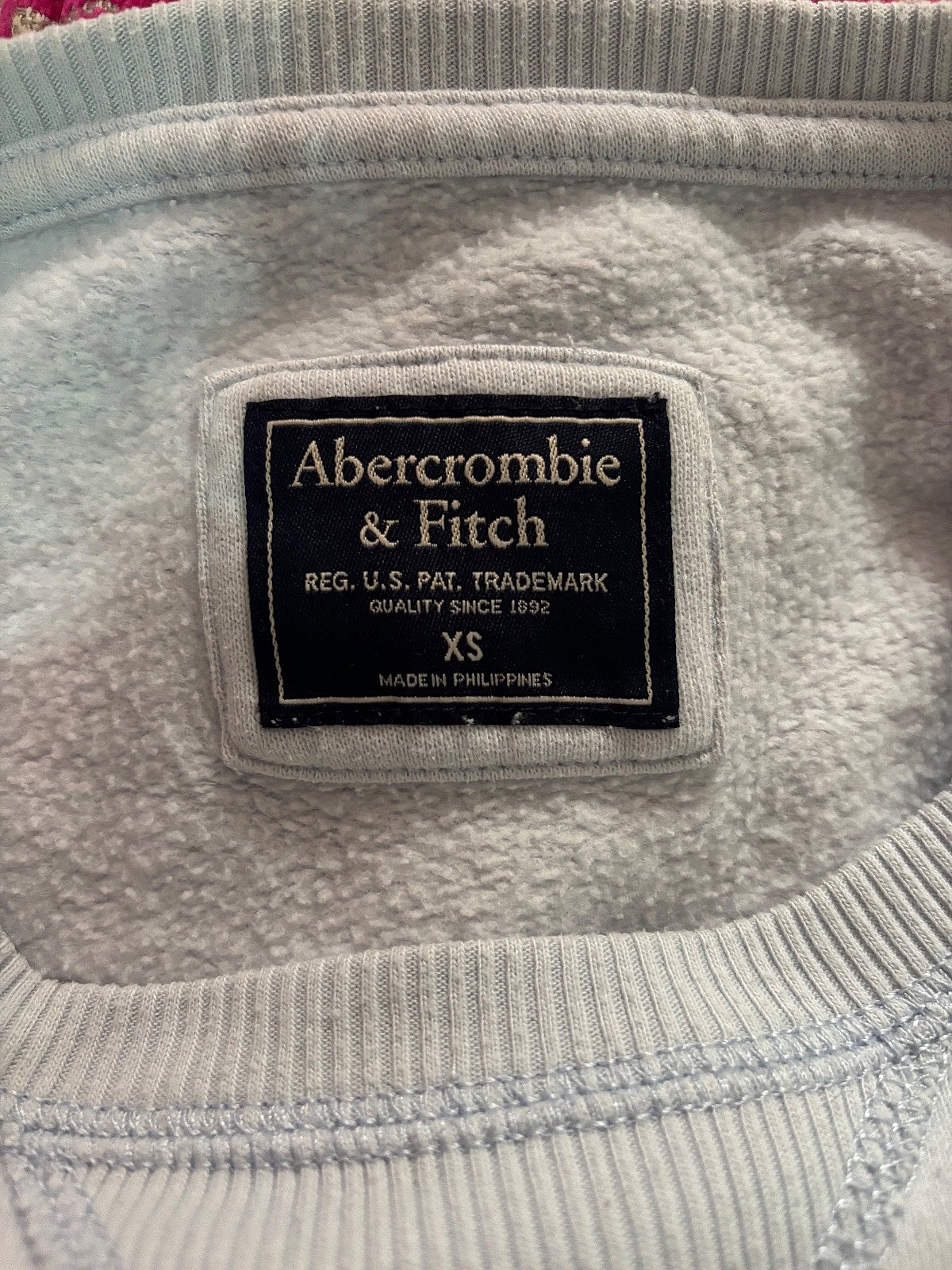 Abercrombie & Fitch blue sweatshirt, photo 3
