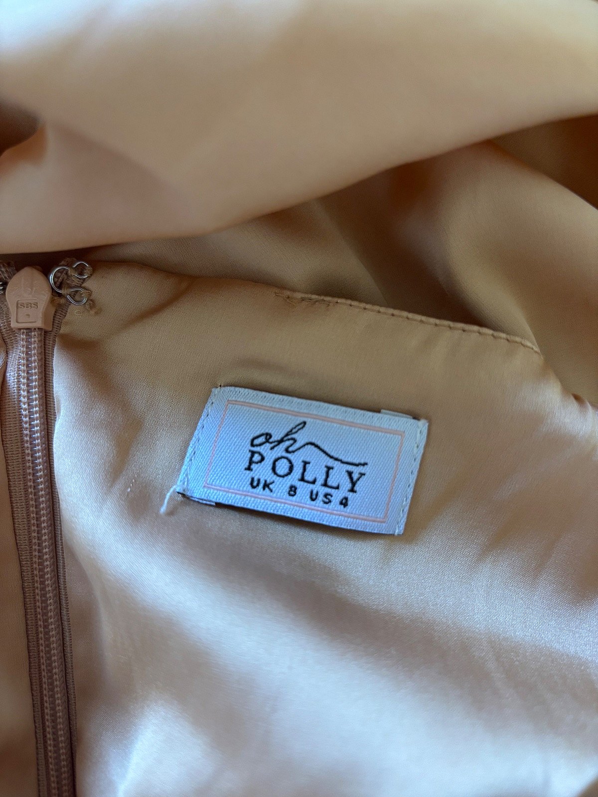 Oh Polly Satin Dress, photo 2