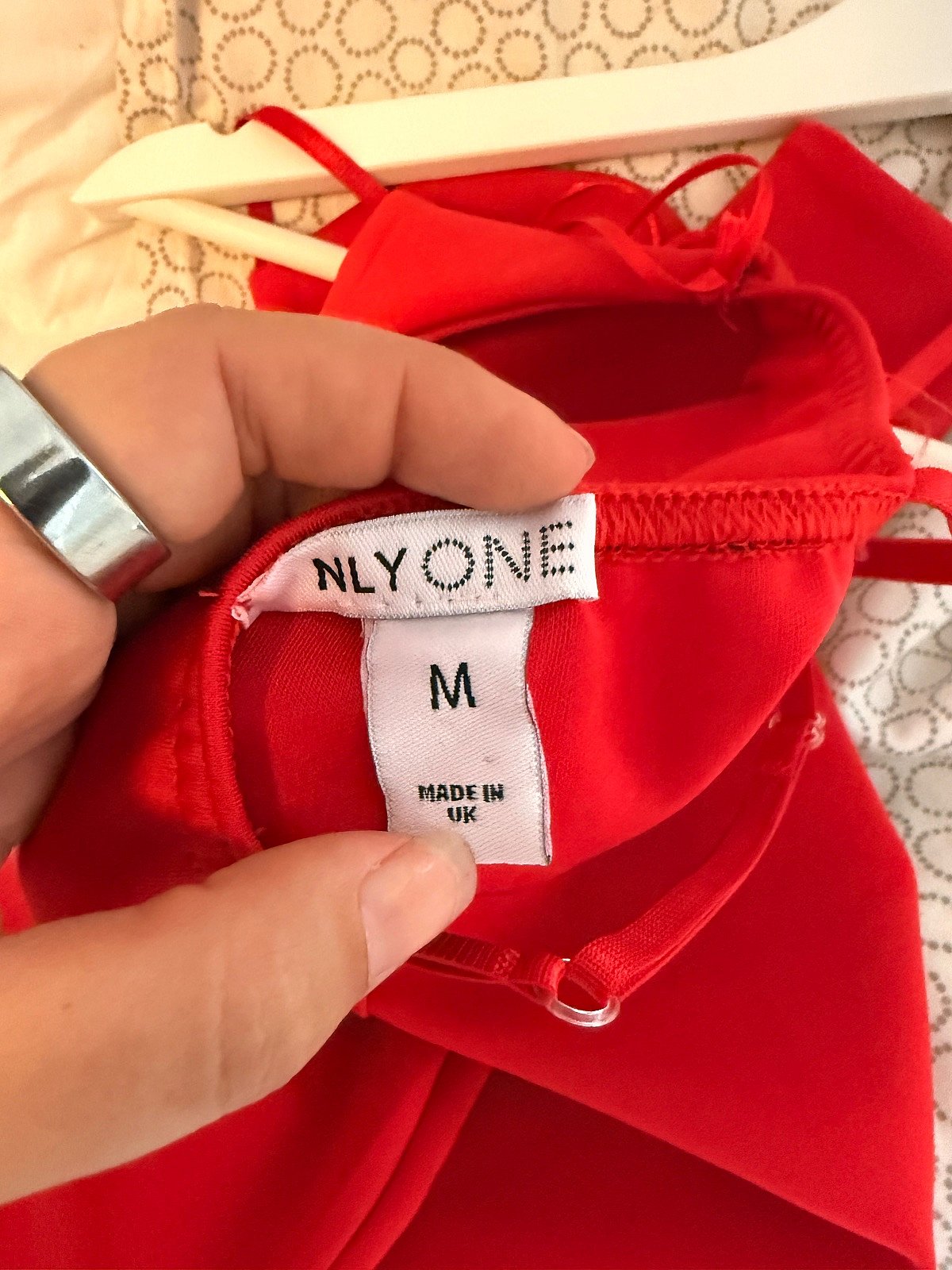 NLY ONE Red Plunge Dress, photo 5