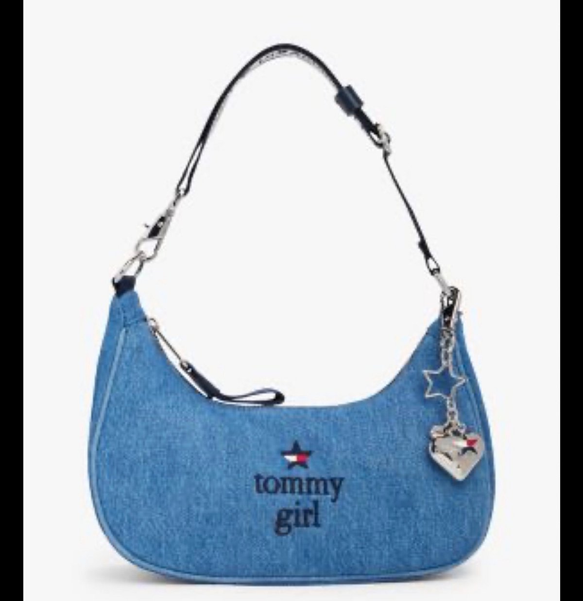 Tommy Girl Denim Shoulder Bag, photo 2