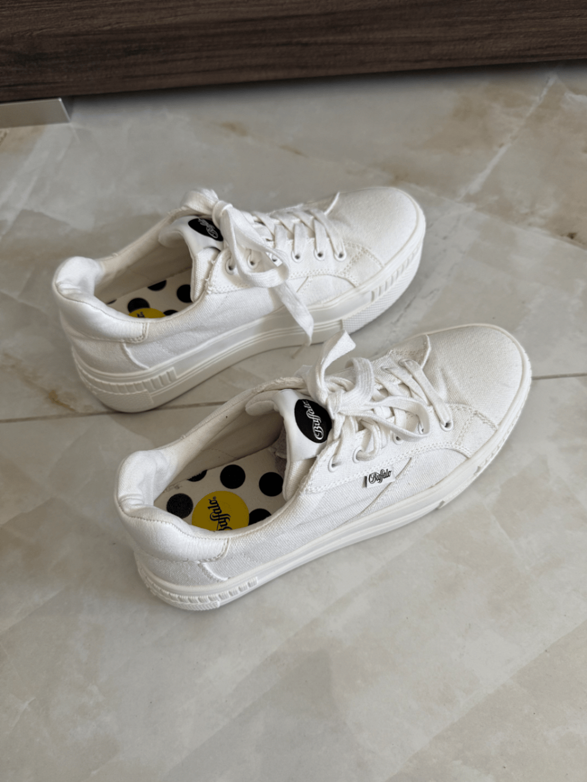 Buffalo Vegan Platform Canvas Sneakers, photo 7