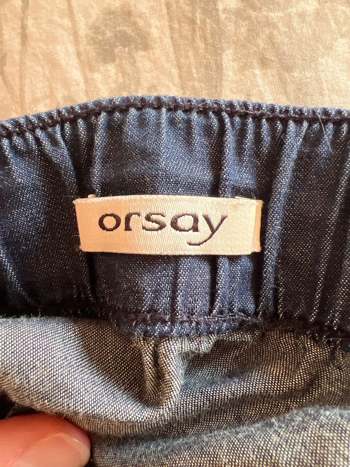 Orsay denim tie waist skirt - photo 5