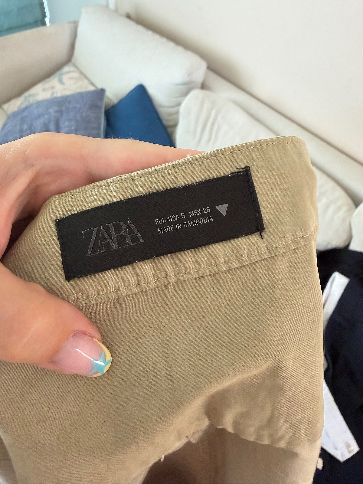 Zara Khaki Wrap Skirt, photo 3