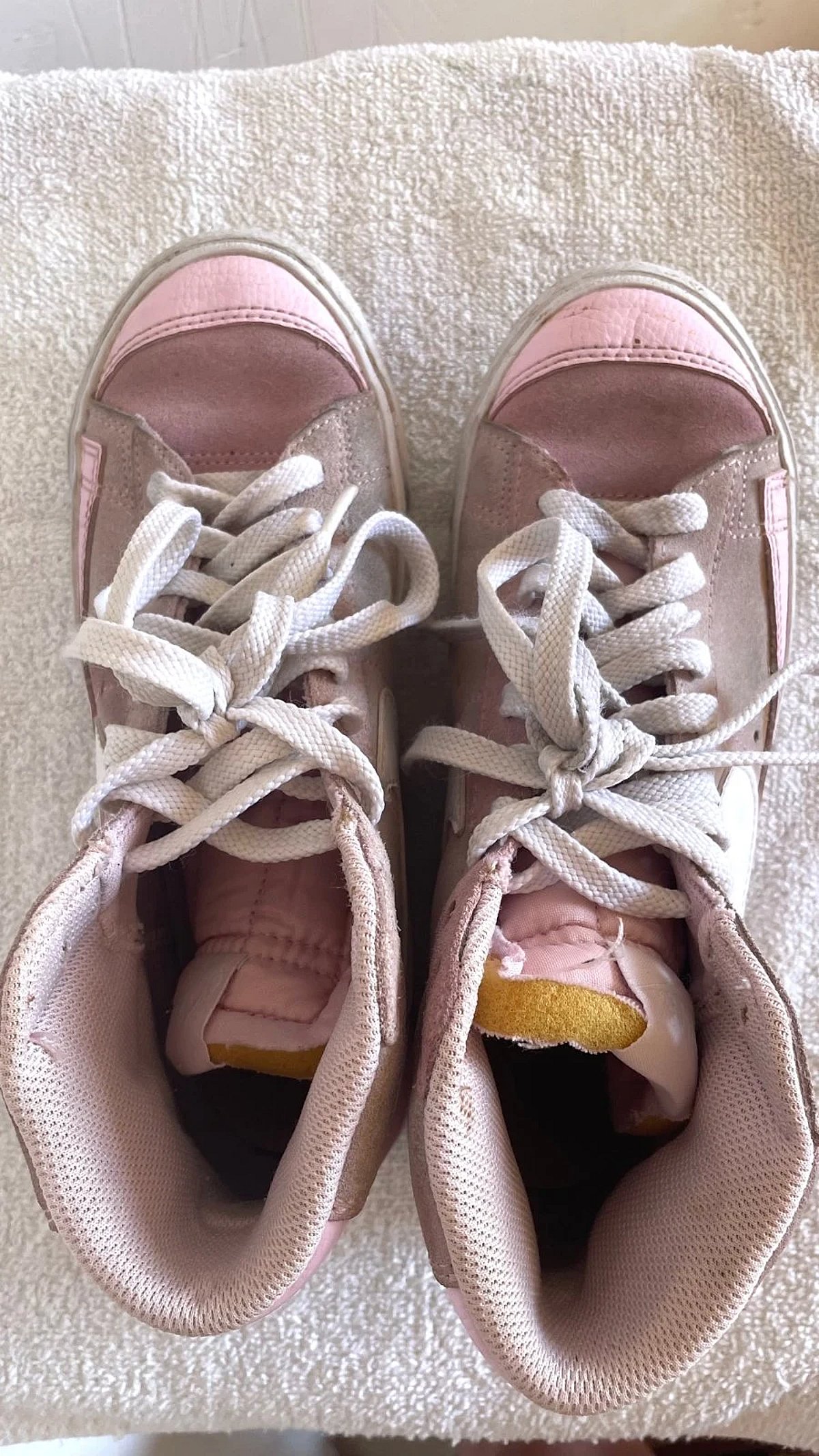 Nike Pink Suede High-Top Trainers, photo 2