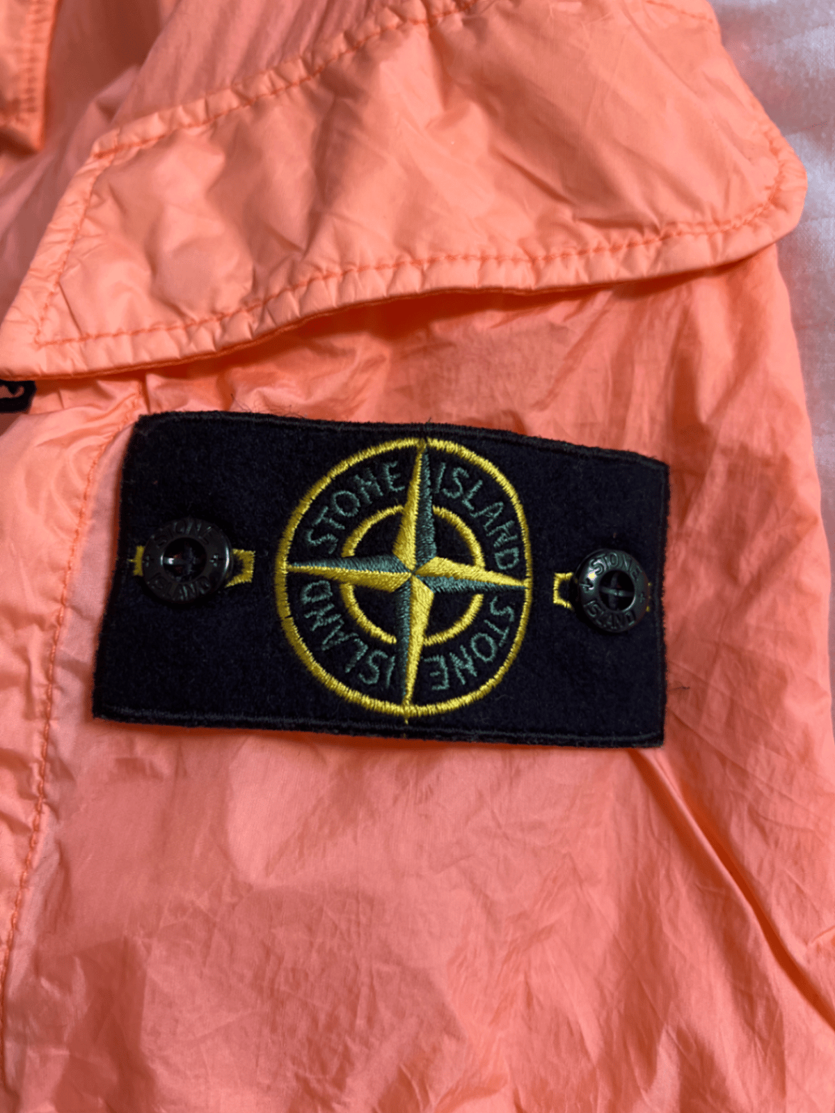 Stone Island Orange Overshirt, photo 3