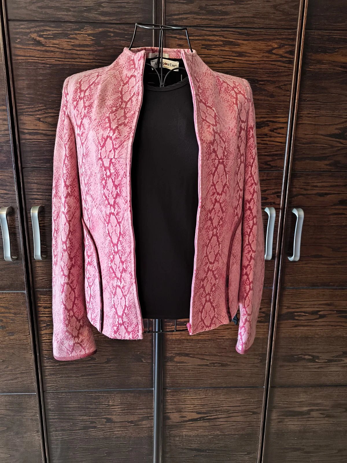 Pink Snake Print Blazer, photo 2