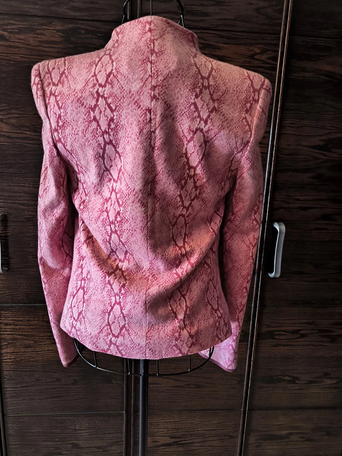 Pink Snake Print Blazer, photo 4
