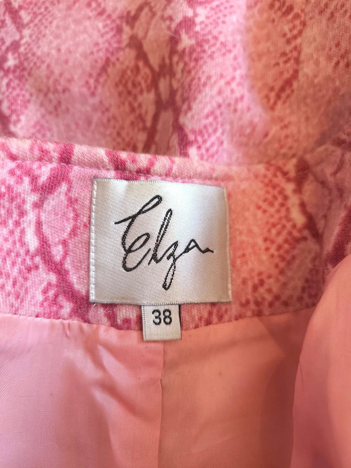 Pink Snake Print Blazer, photo 5