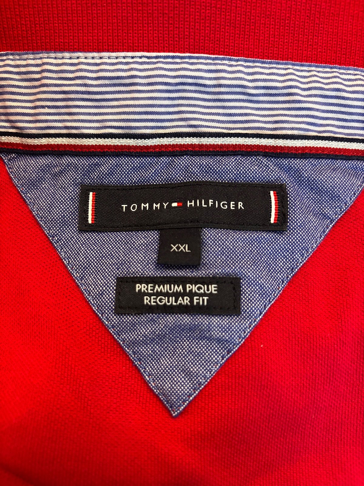 Red Tommy Hilfiger Polo Shirt, photo 2