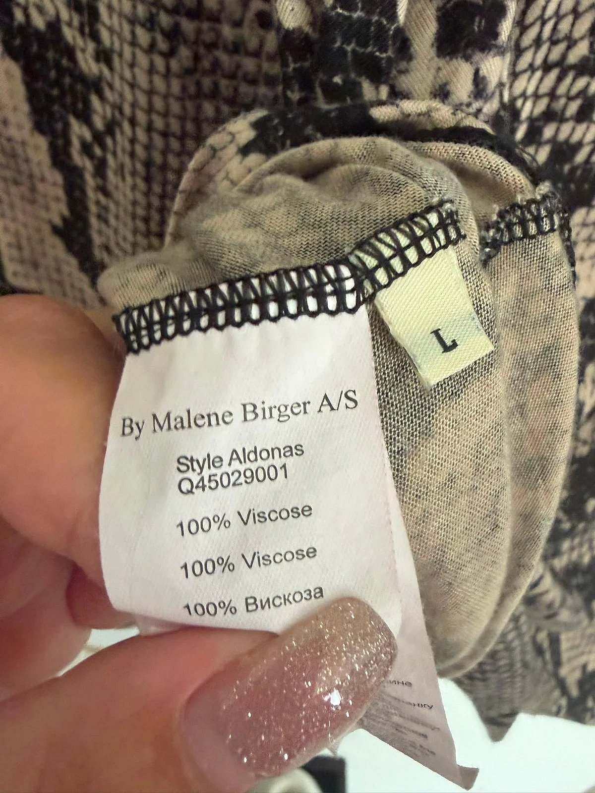 By Malene Birger Snakeskin Print, photo 3