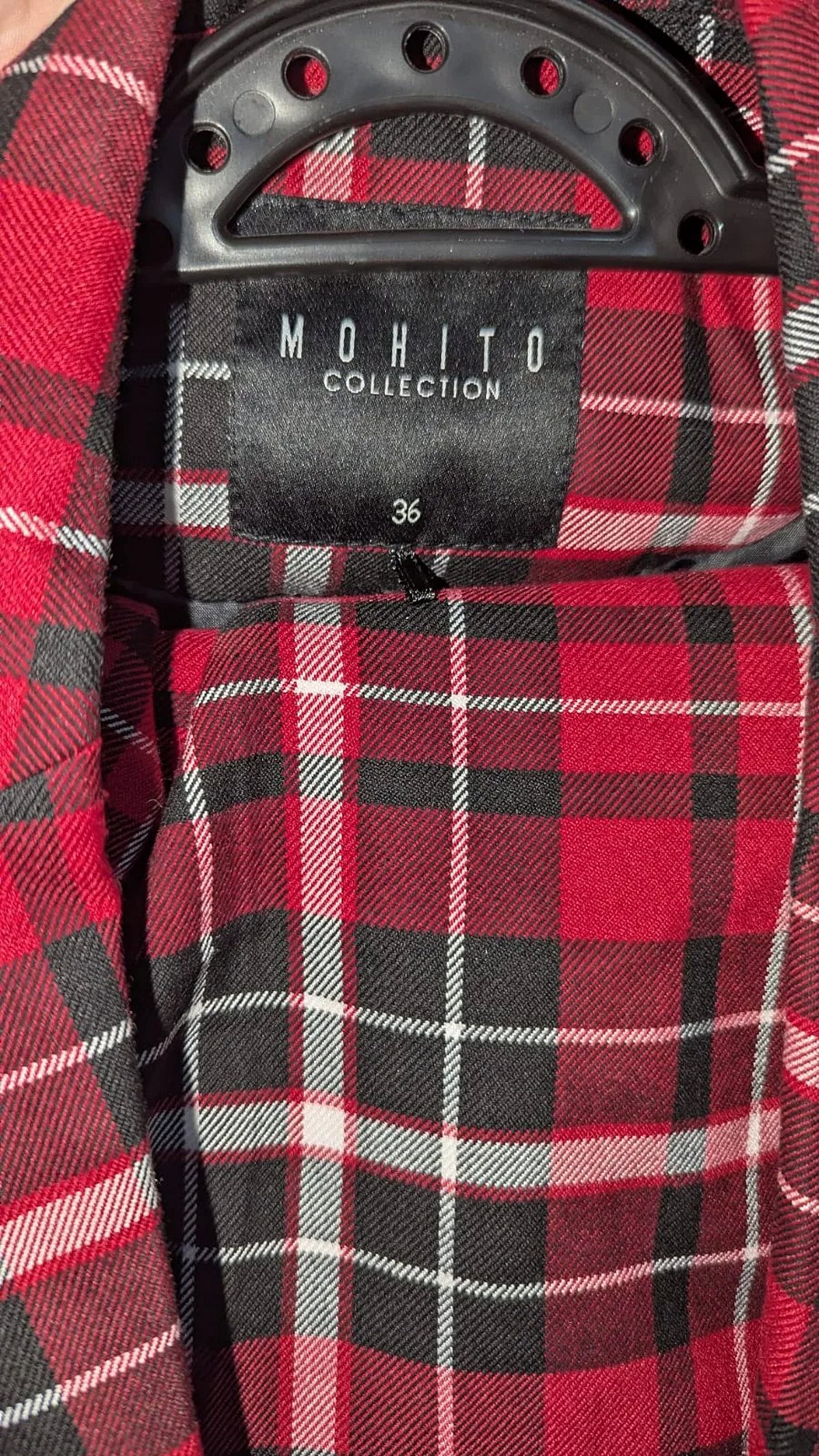 Mohito Red Tartan Blazer, photo 2