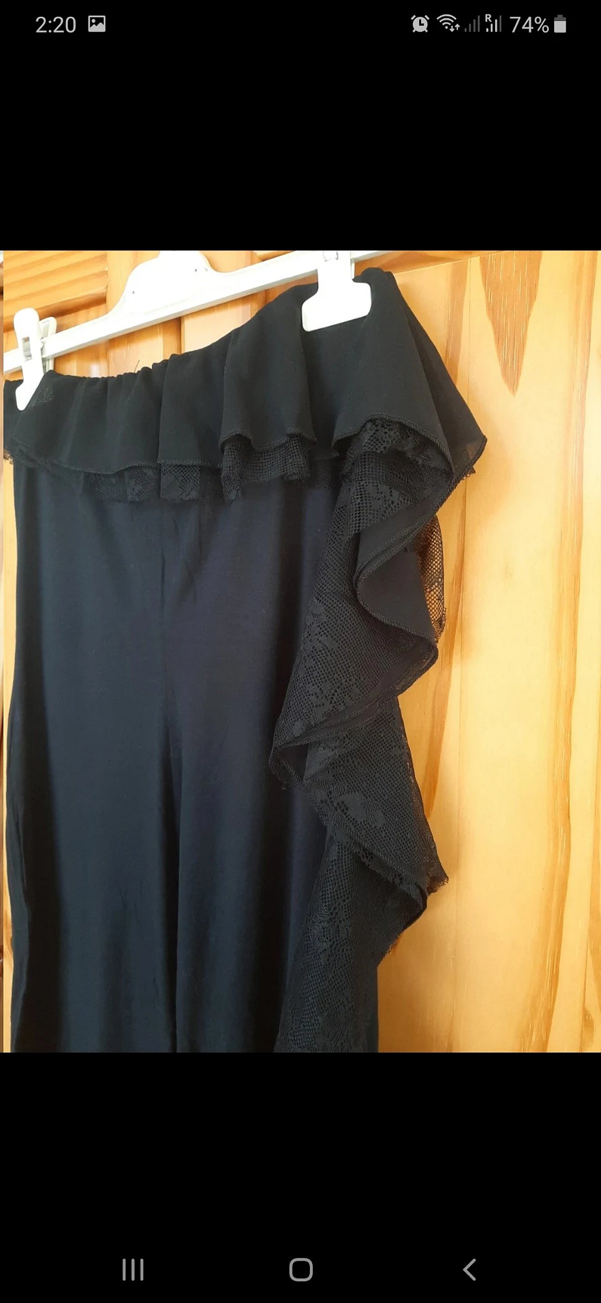 Abito in pizzo nero Intimissimi, foto 3