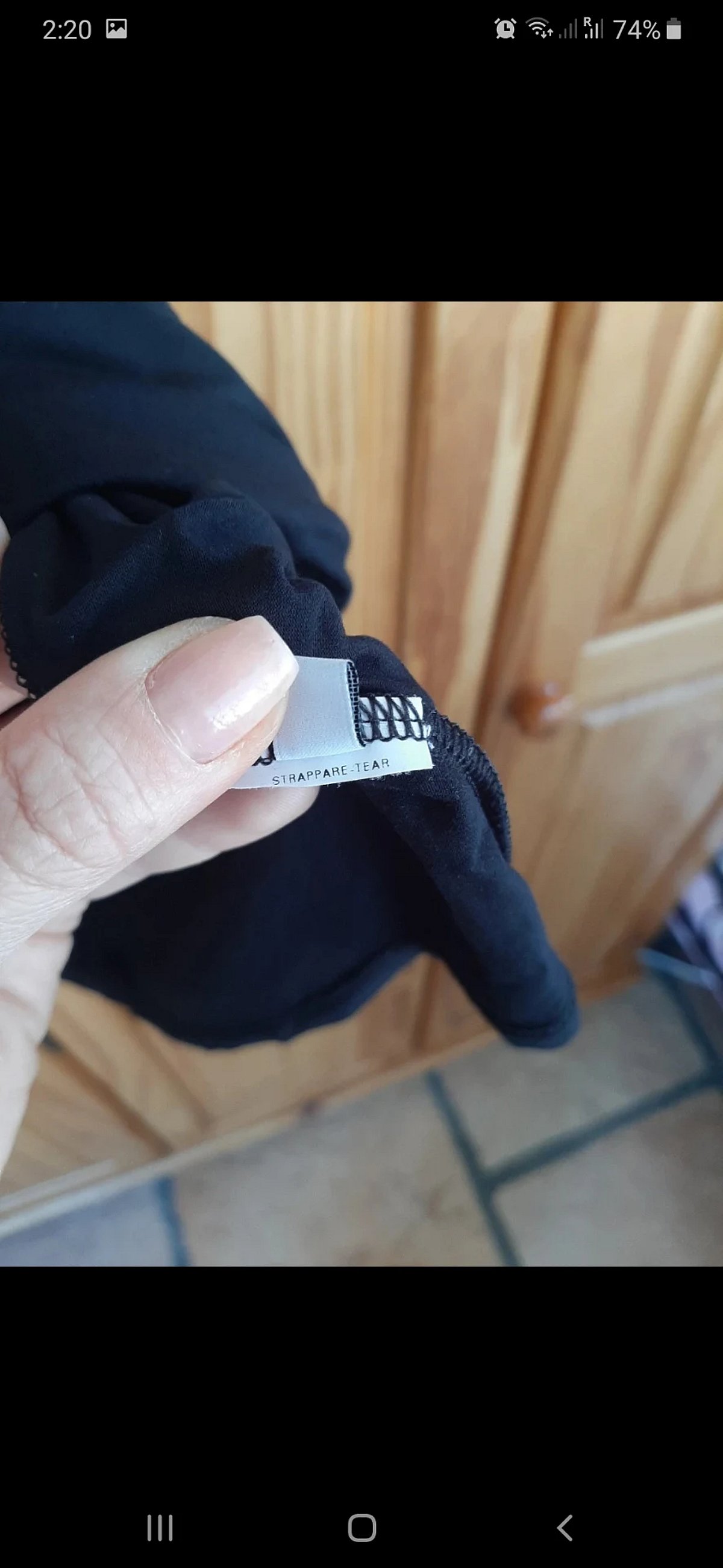 Abito in pizzo nero Intimissimi, foto 5