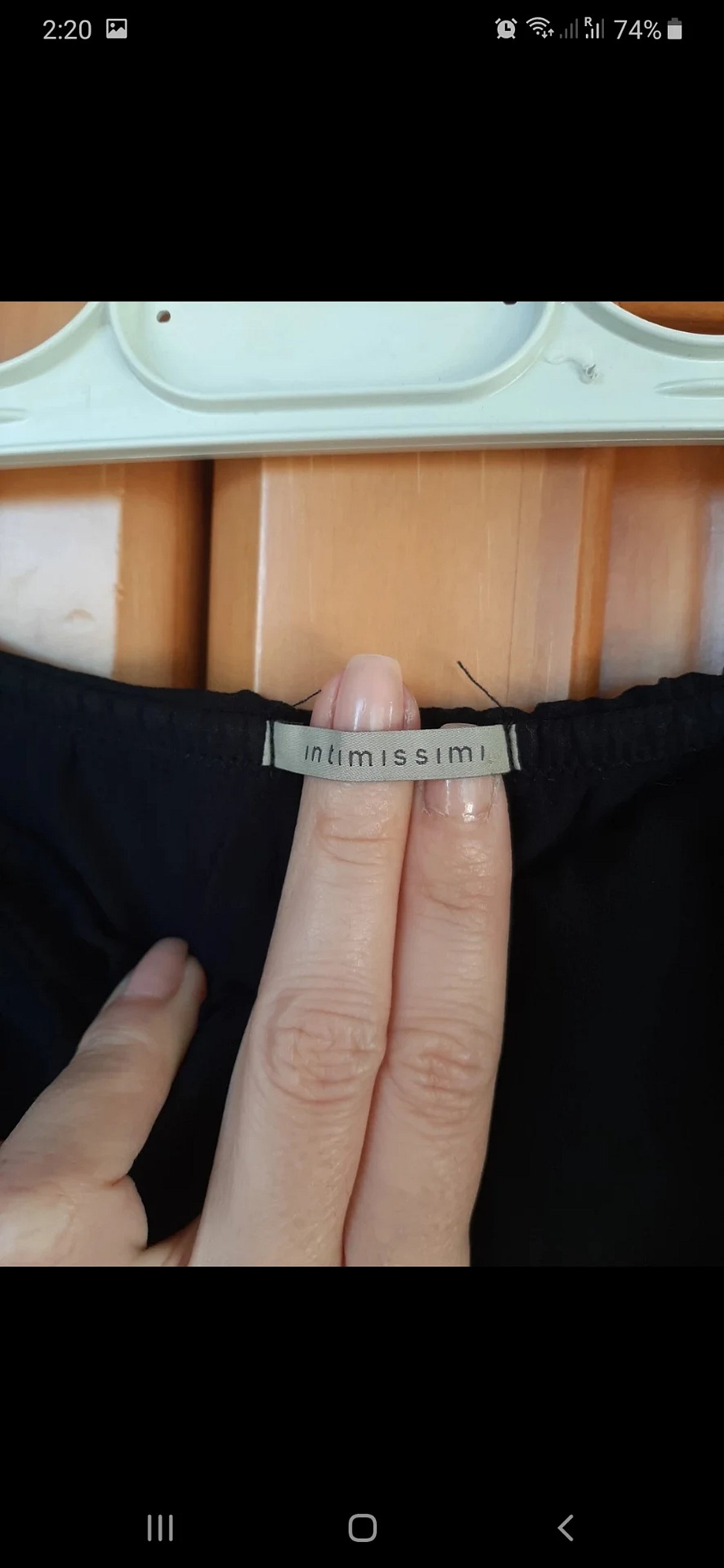 Abito in pizzo nero Intimissimi, foto 7