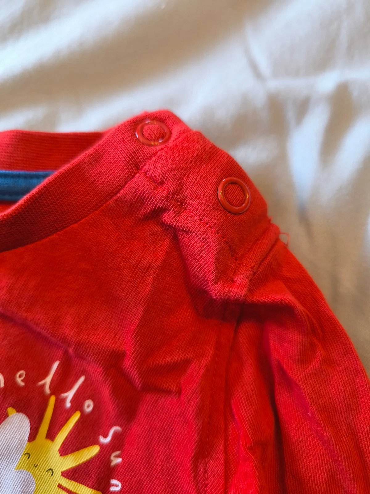 Red aeroplane graphic long-sleeve top, photo 3