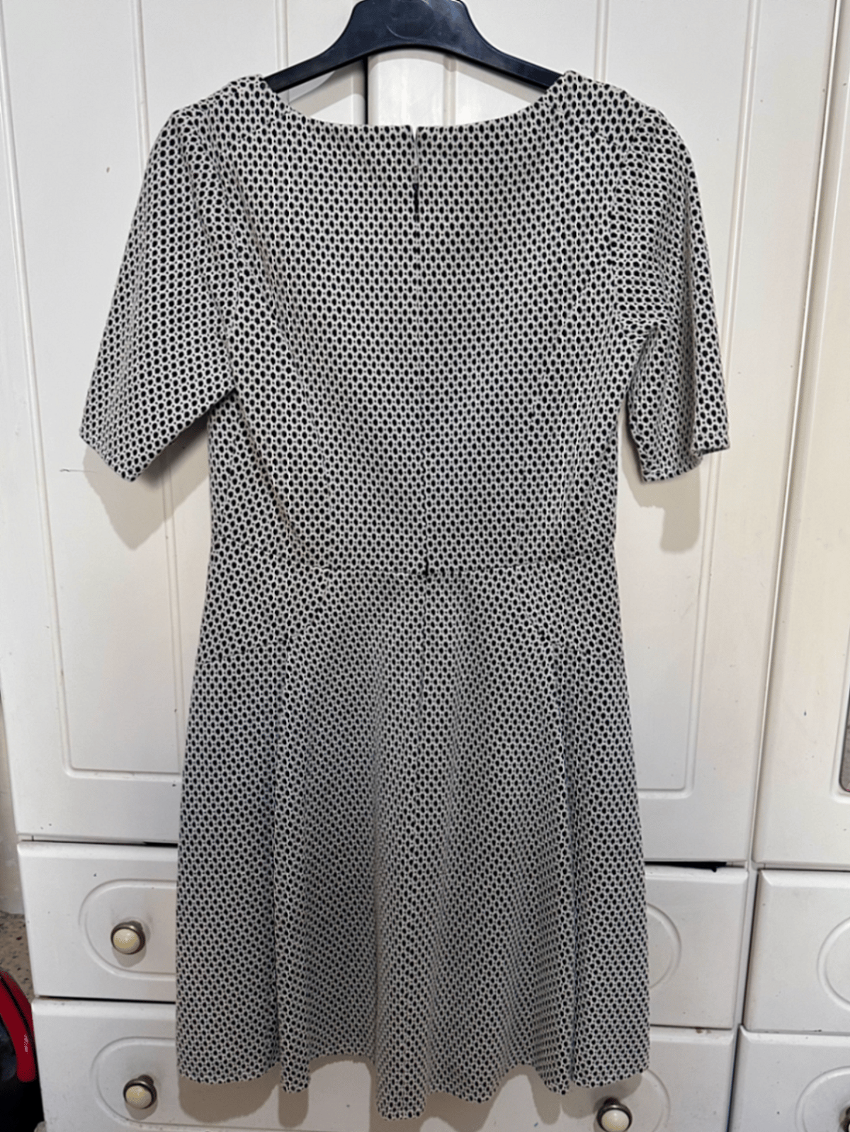 Textured Monochrome Skater Dress, photo 3