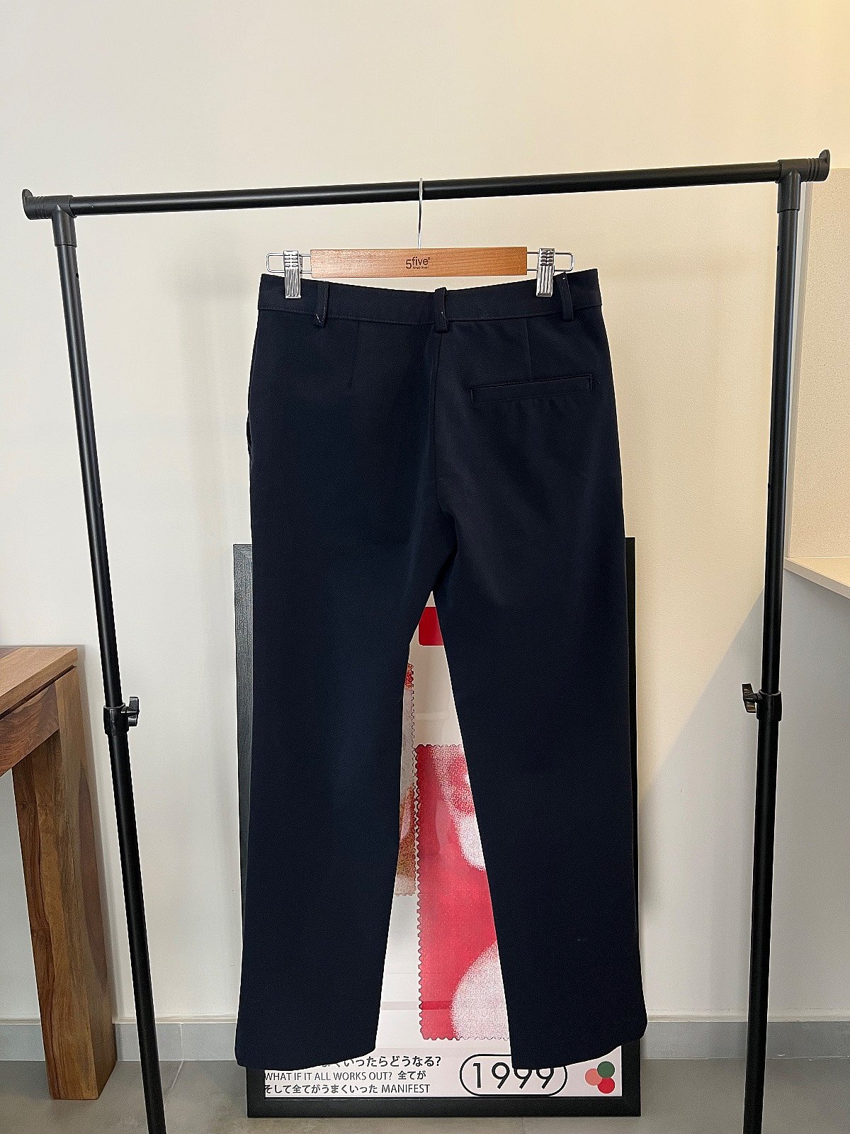 Massimo Dutti – Elegant Trousers | Navy | Size 36, photo 2