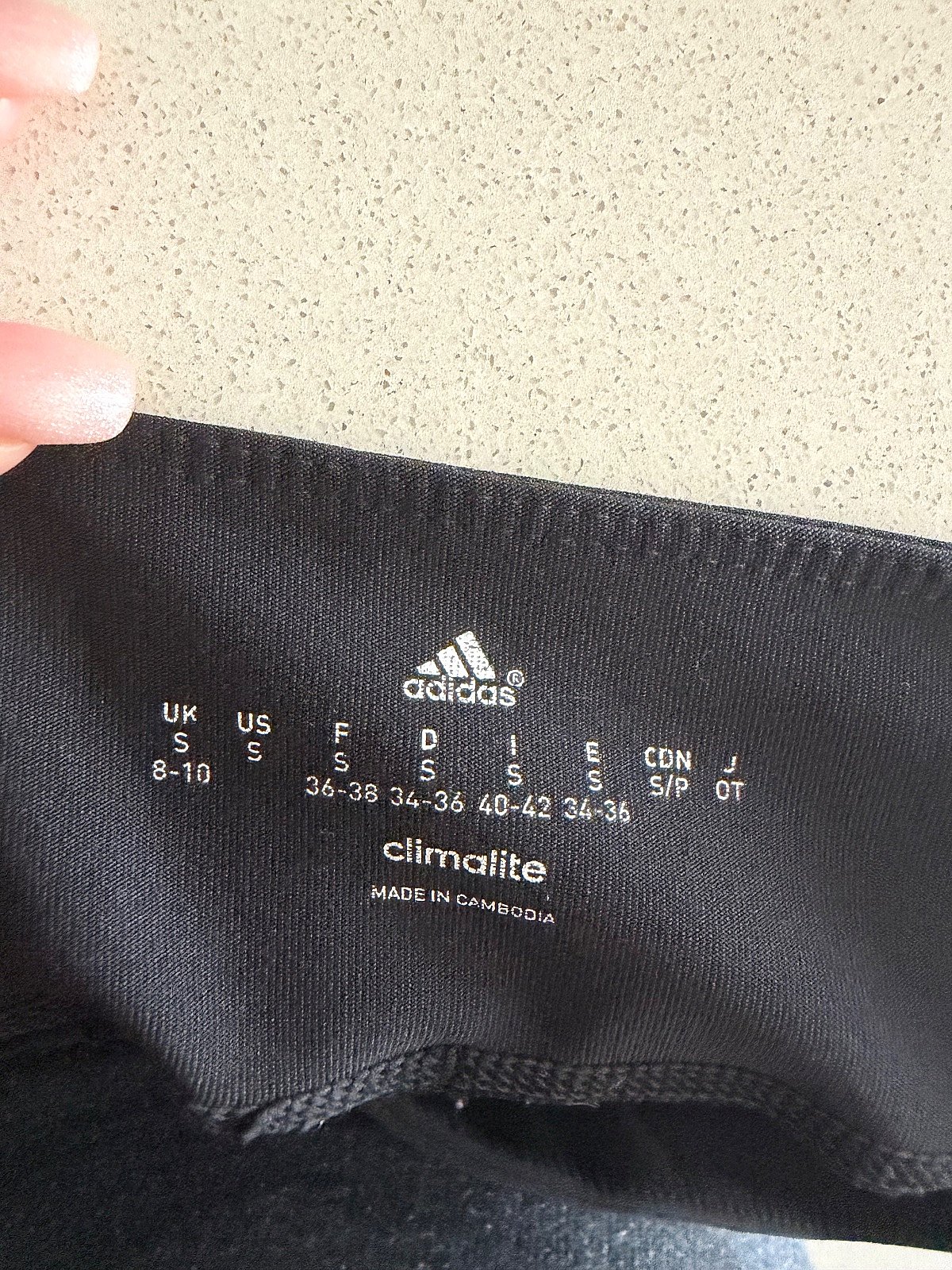 Adidas Black Training Leggings, photo 6