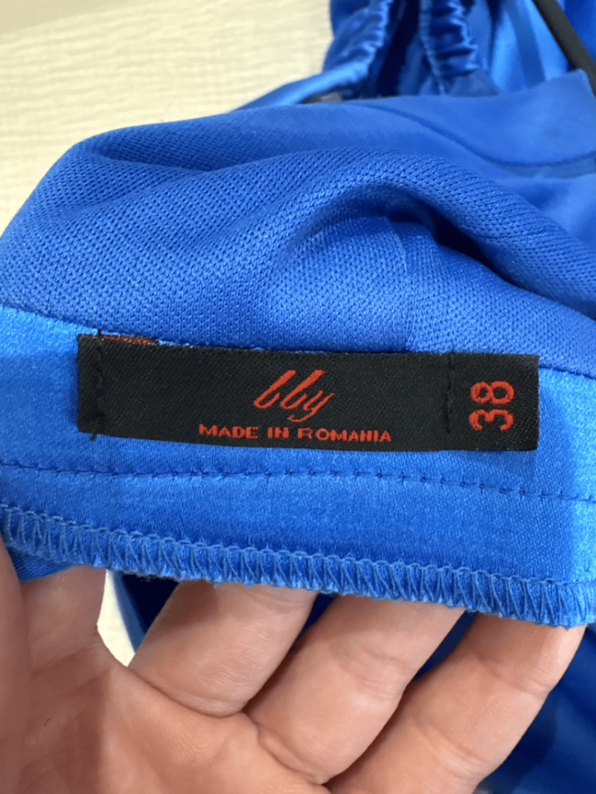 Blue Off-Shoulder Mini Dress, photo 5