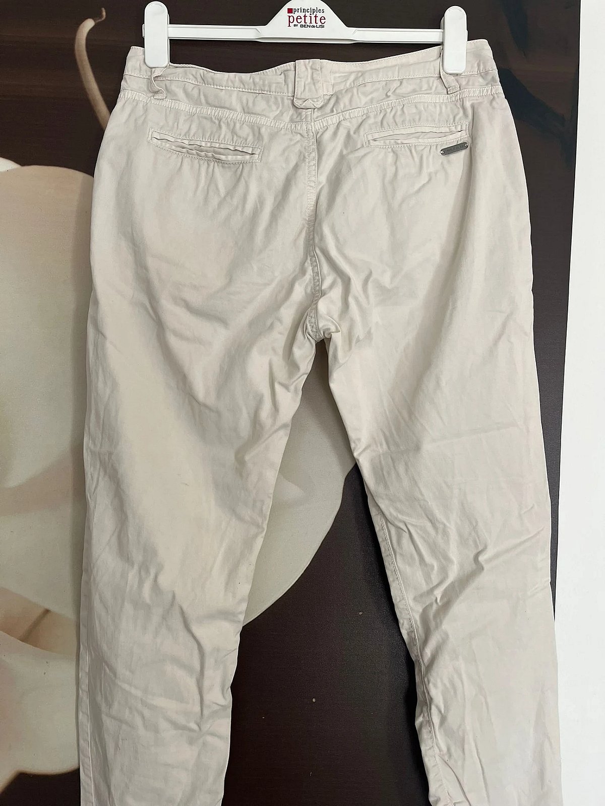 Cream Casual Trousers - photo 4