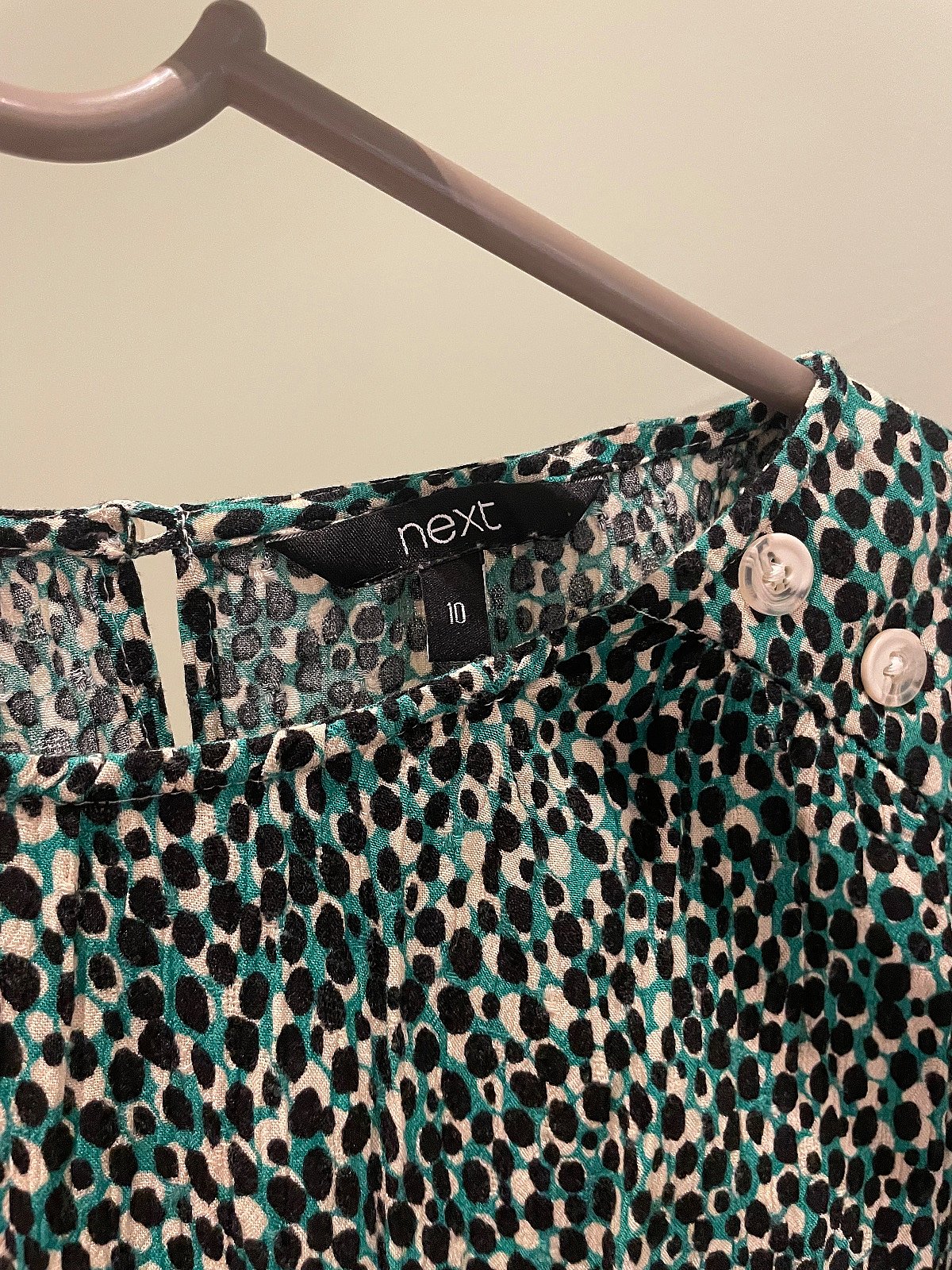 Next patterned button-detail blouse, photo 3