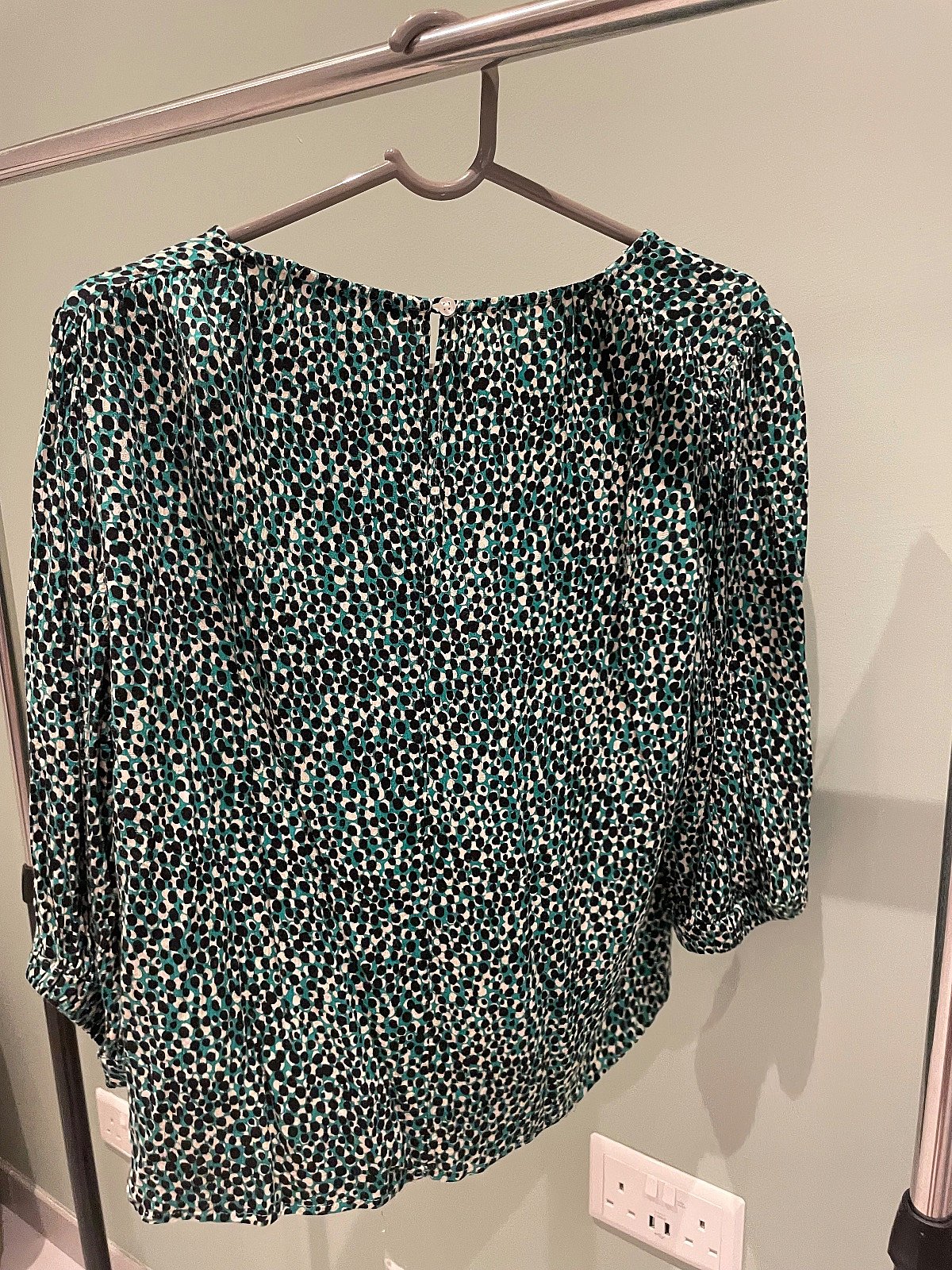 Next patterned button-detail blouse, photo 2