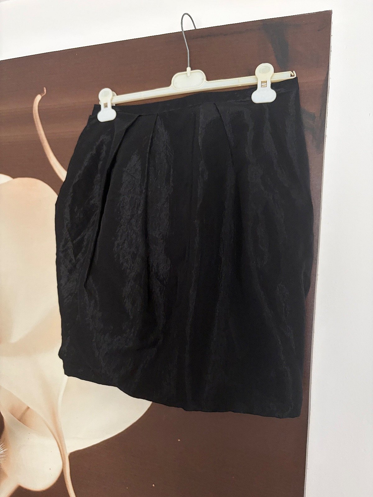 Black pleated skirt, photo 3