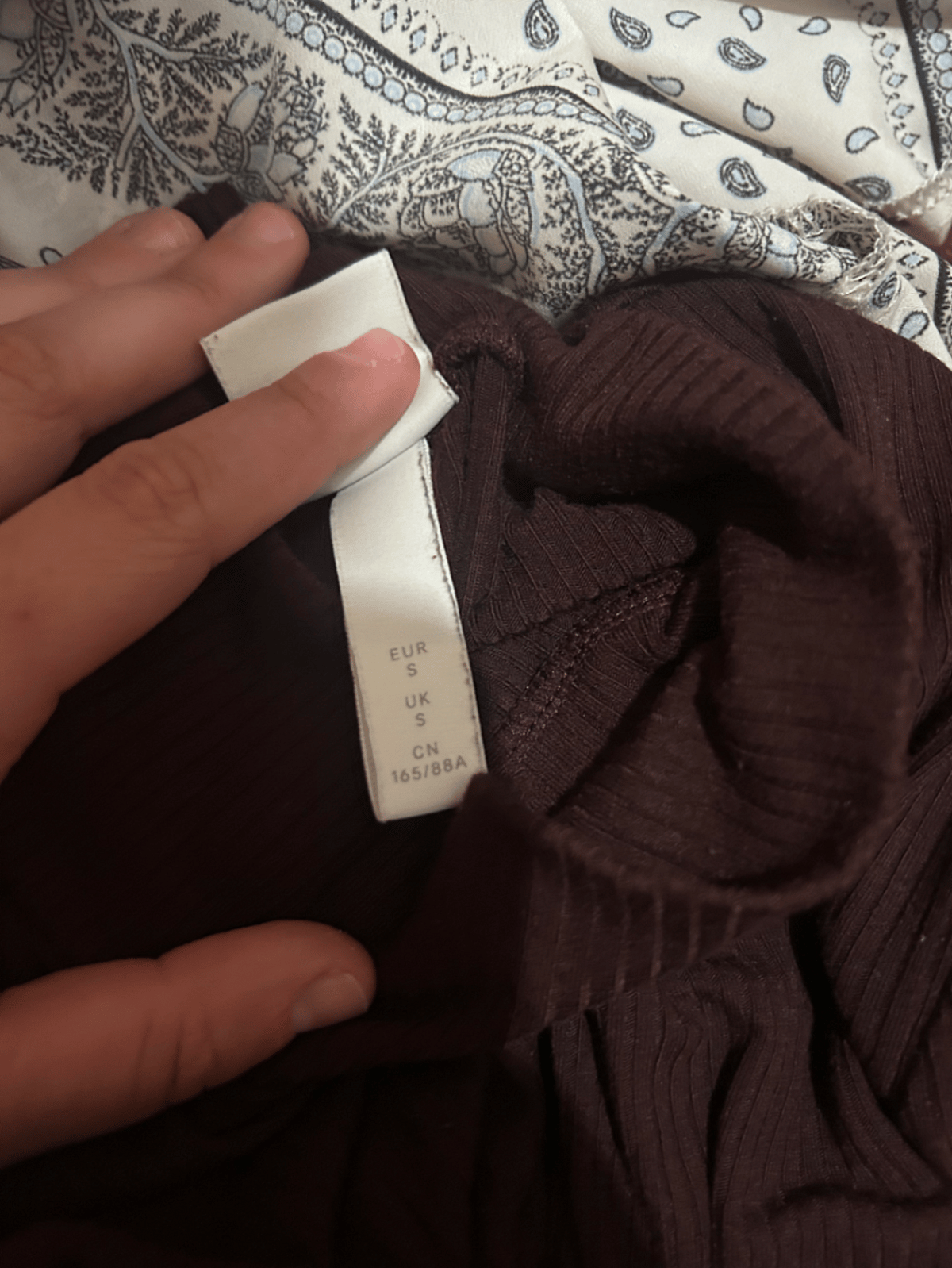 Burgundy Ribbed High Neck Dress - photo 3