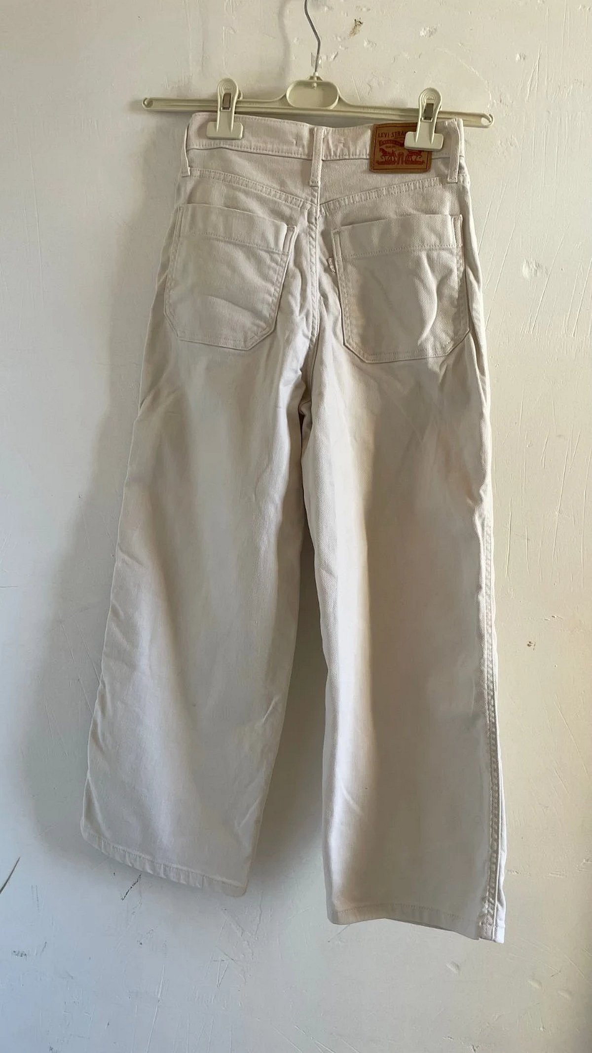 Off-white Levi Cropped Wide-Legged Jeans, photo 2