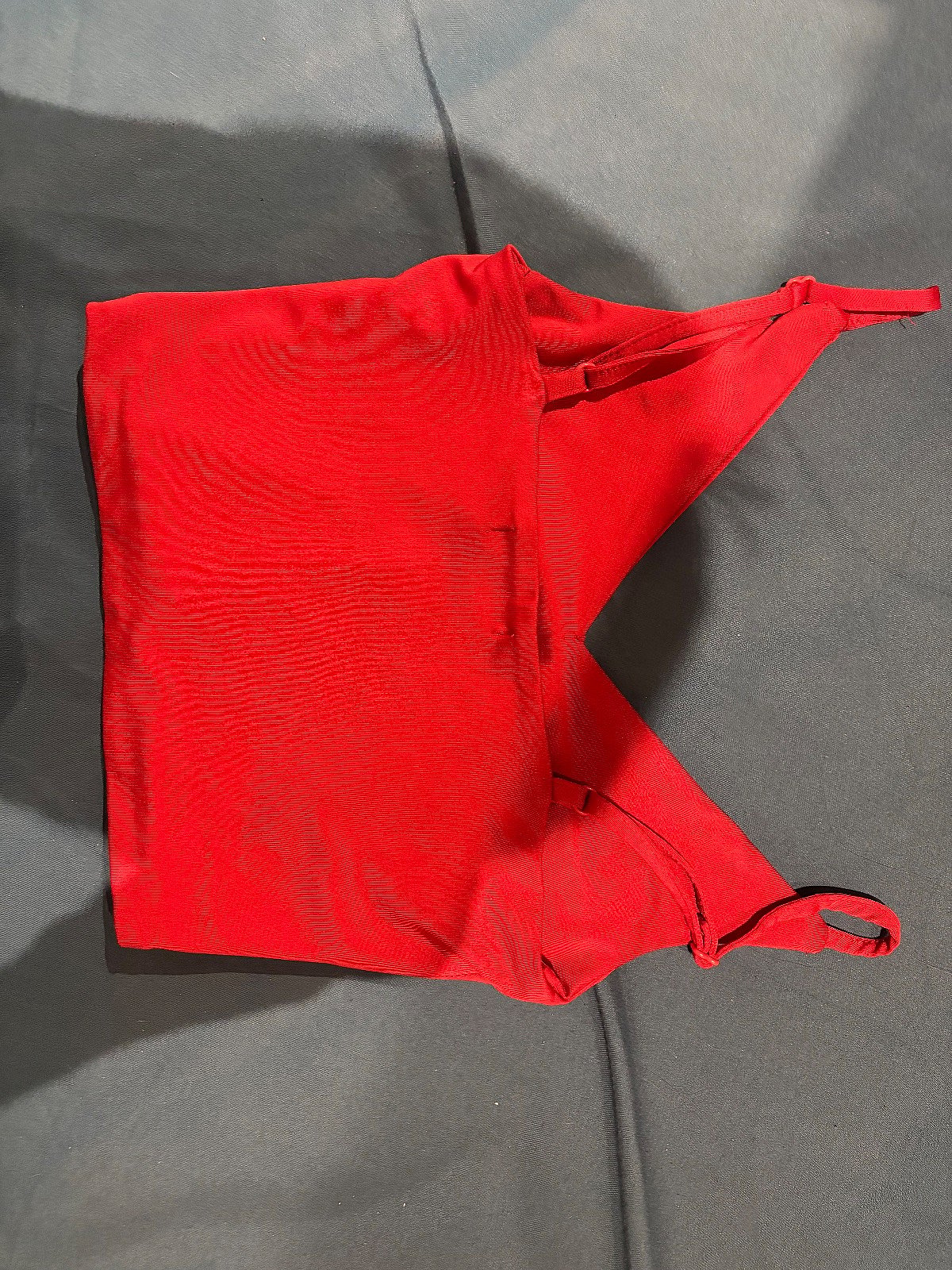 Top corto senza maniche rosso, foto 2