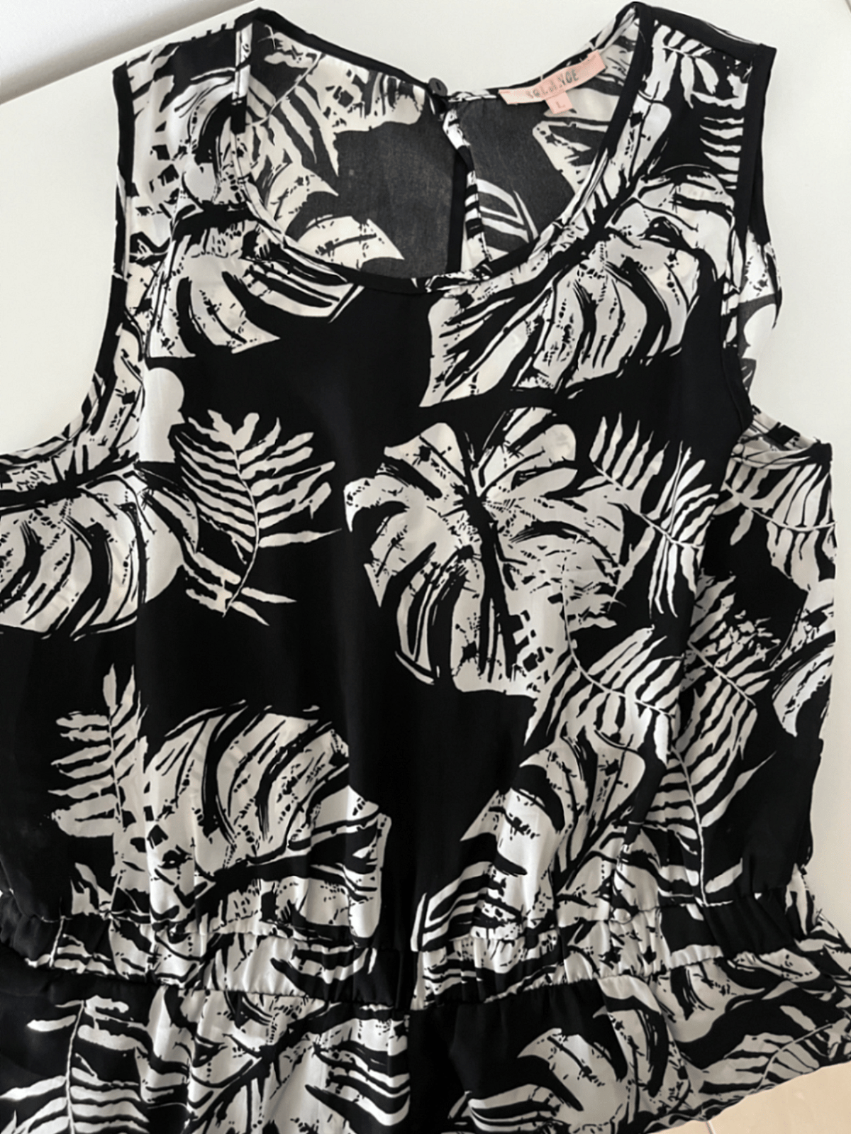 Monstera Leaf Print Jumpsuit, photo 2