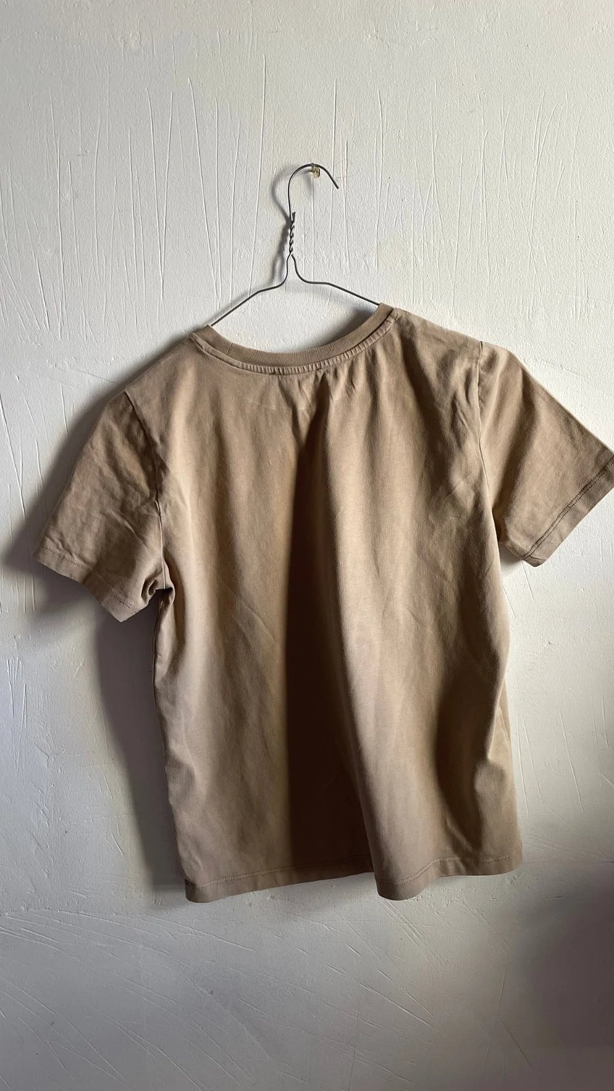 NA-KD Beige Crew Neck T-Shirt, photo 2