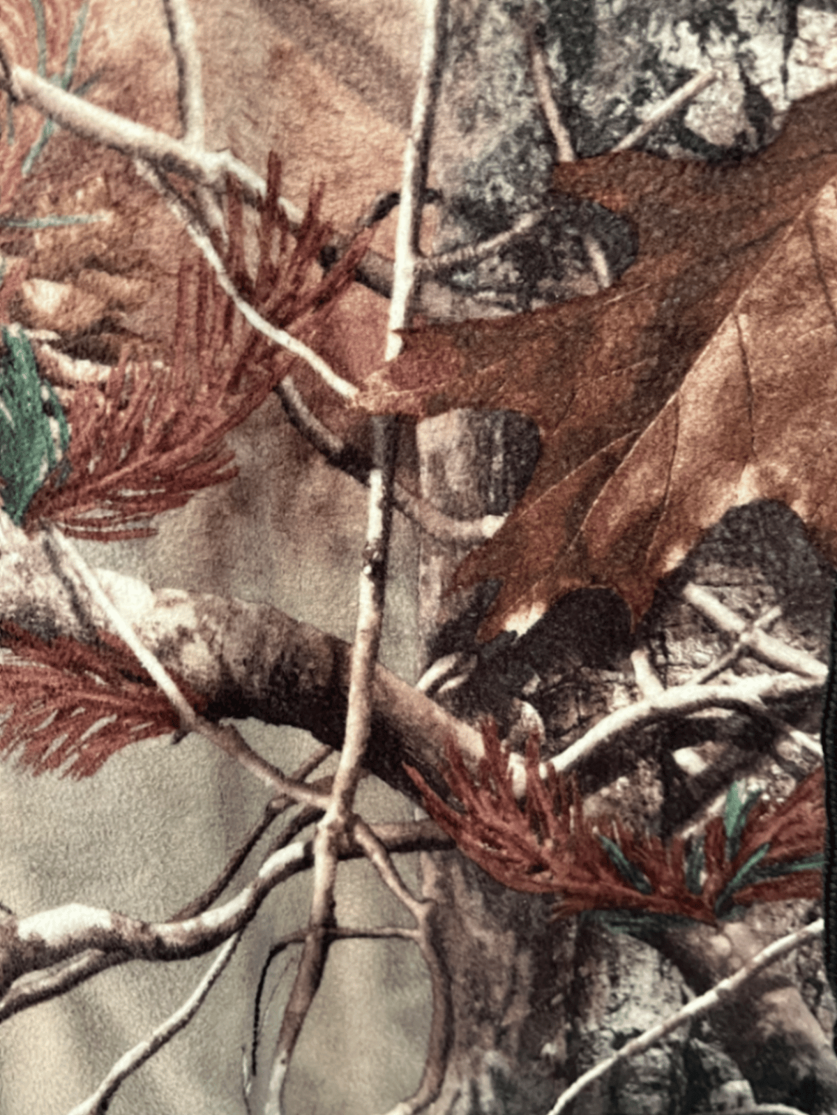 Sudadera con capucha de felpa con estampado de camuflaje de RedHead, foto 3