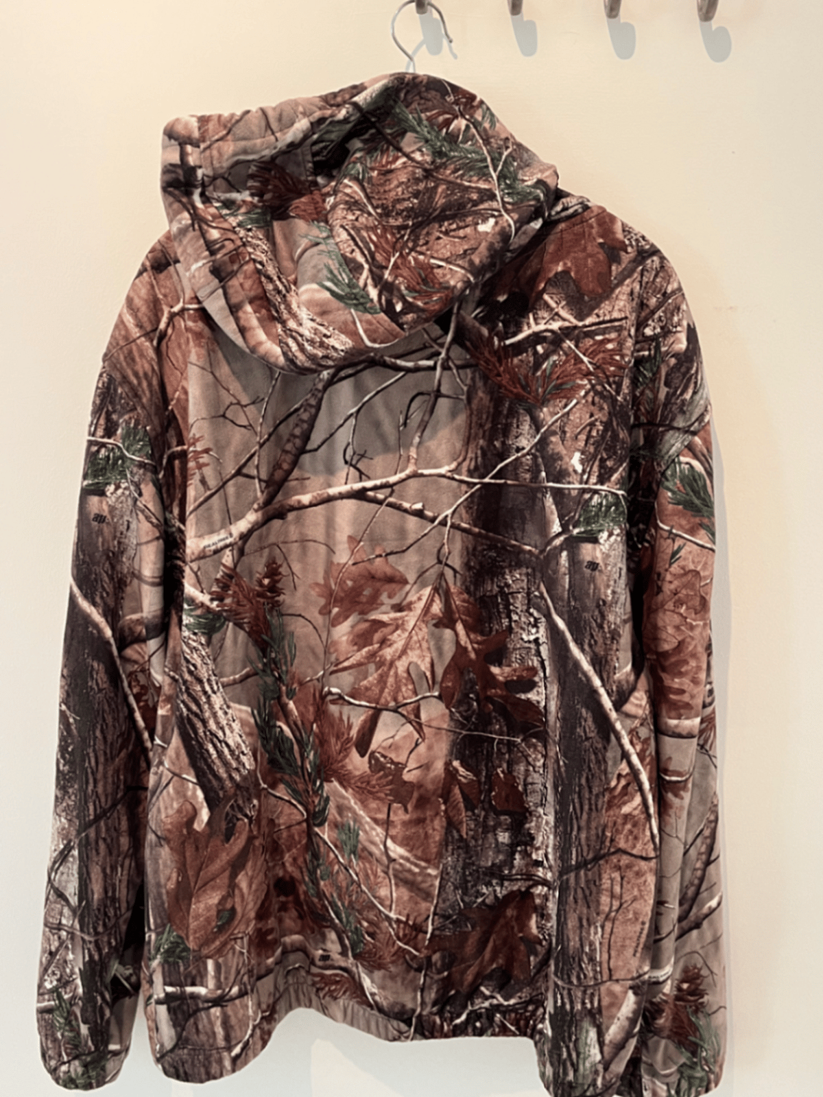 Sudadera con capucha de felpa con estampado de camuflaje de RedHead, foto 6