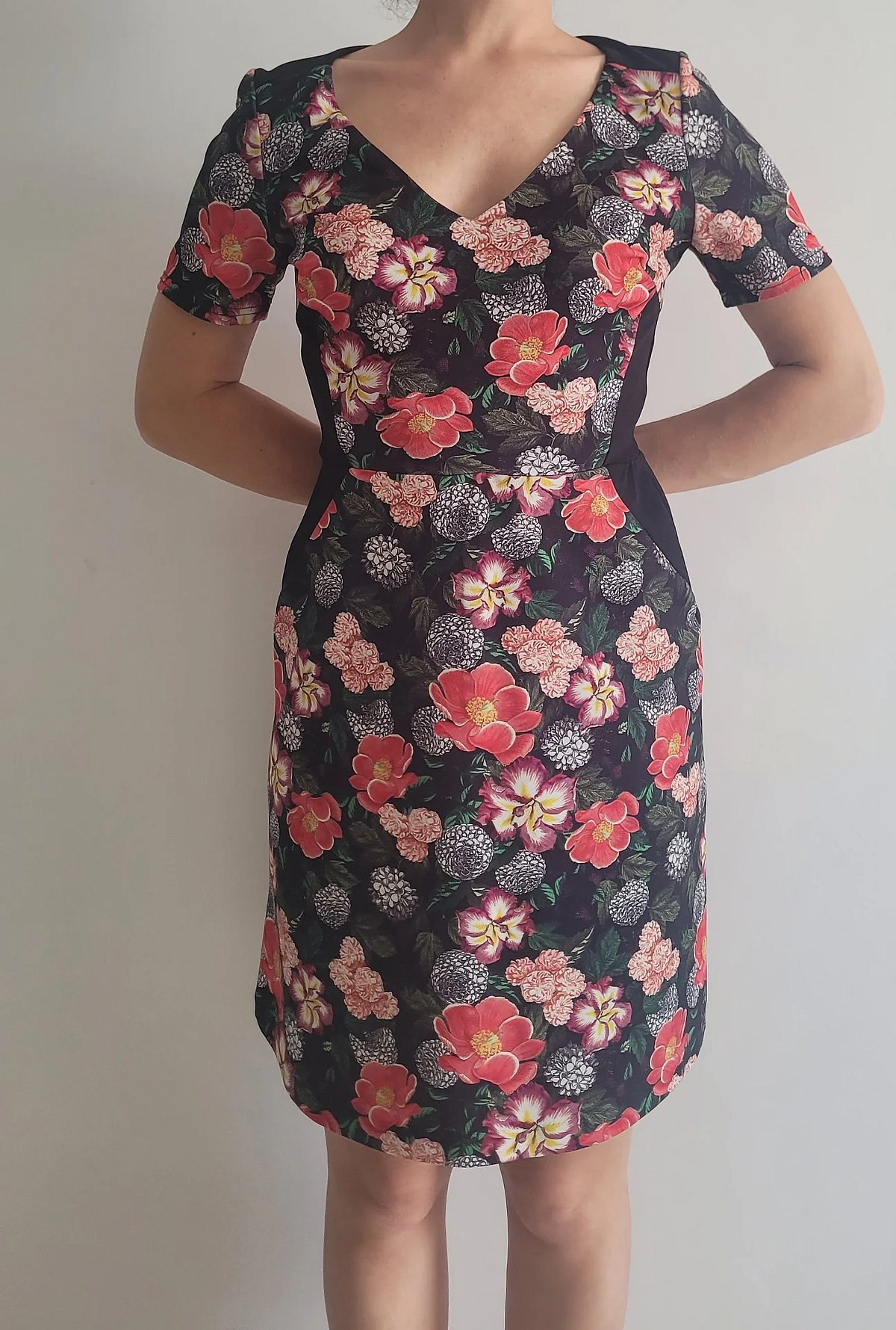 Floral Pattern Short Sleeve Dress, photo 5