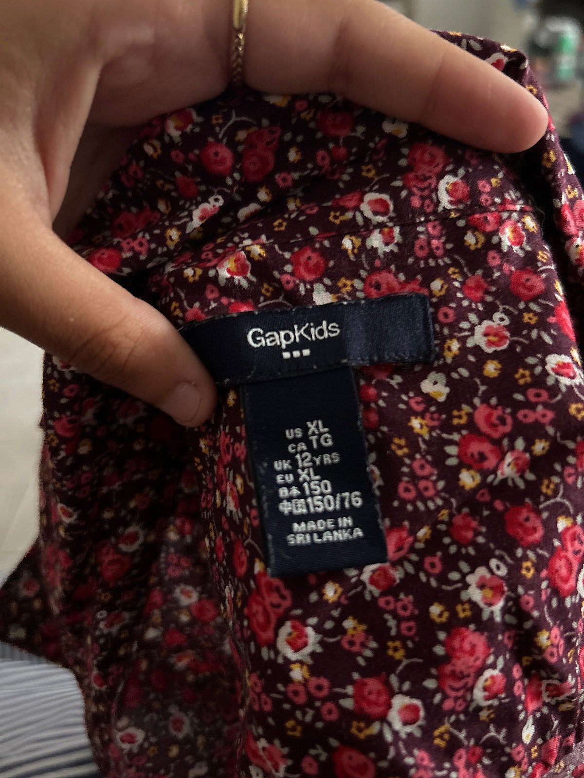 Floral button up shirt, photo 2