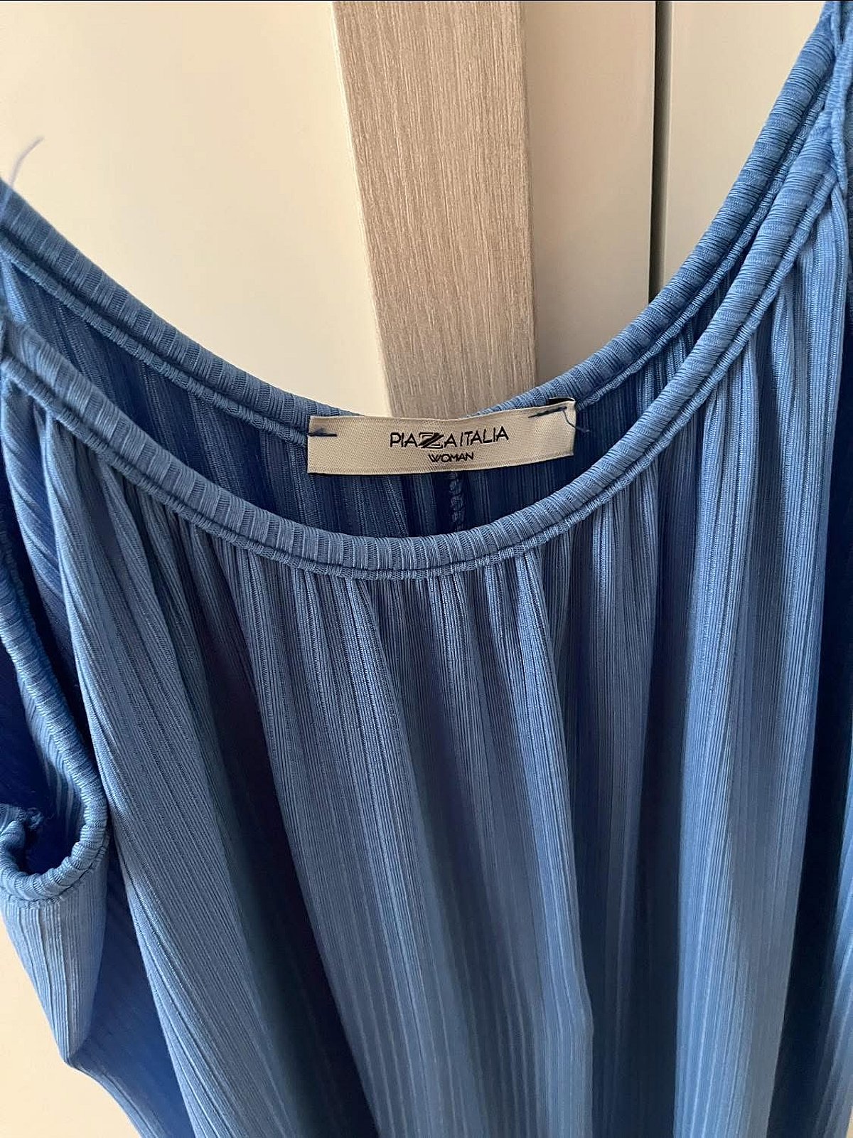 Blue Ribbed Cami Maxi Dress, photo 2