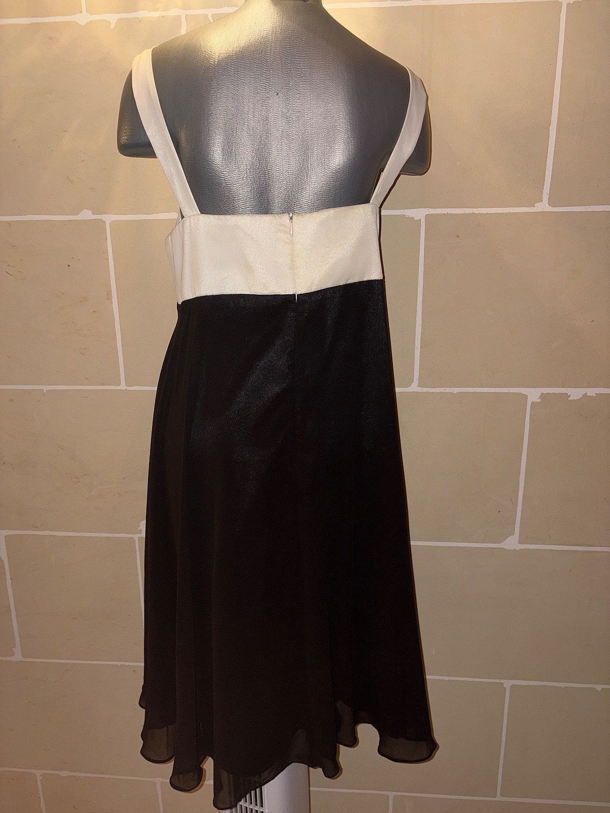 Black & White Formal Dress EU44 XL, photo 3