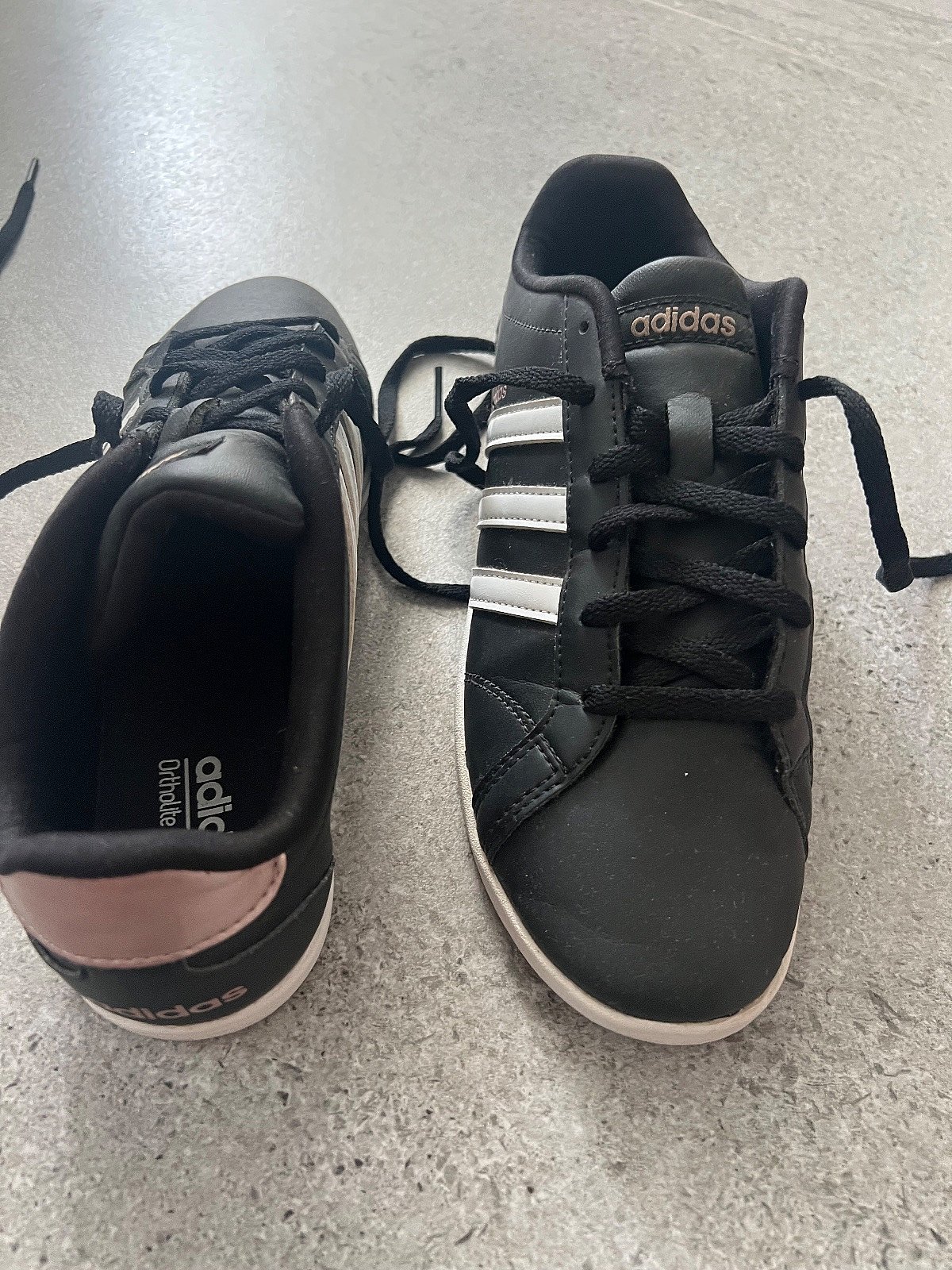 Adidas classic black white trainers, photo 2