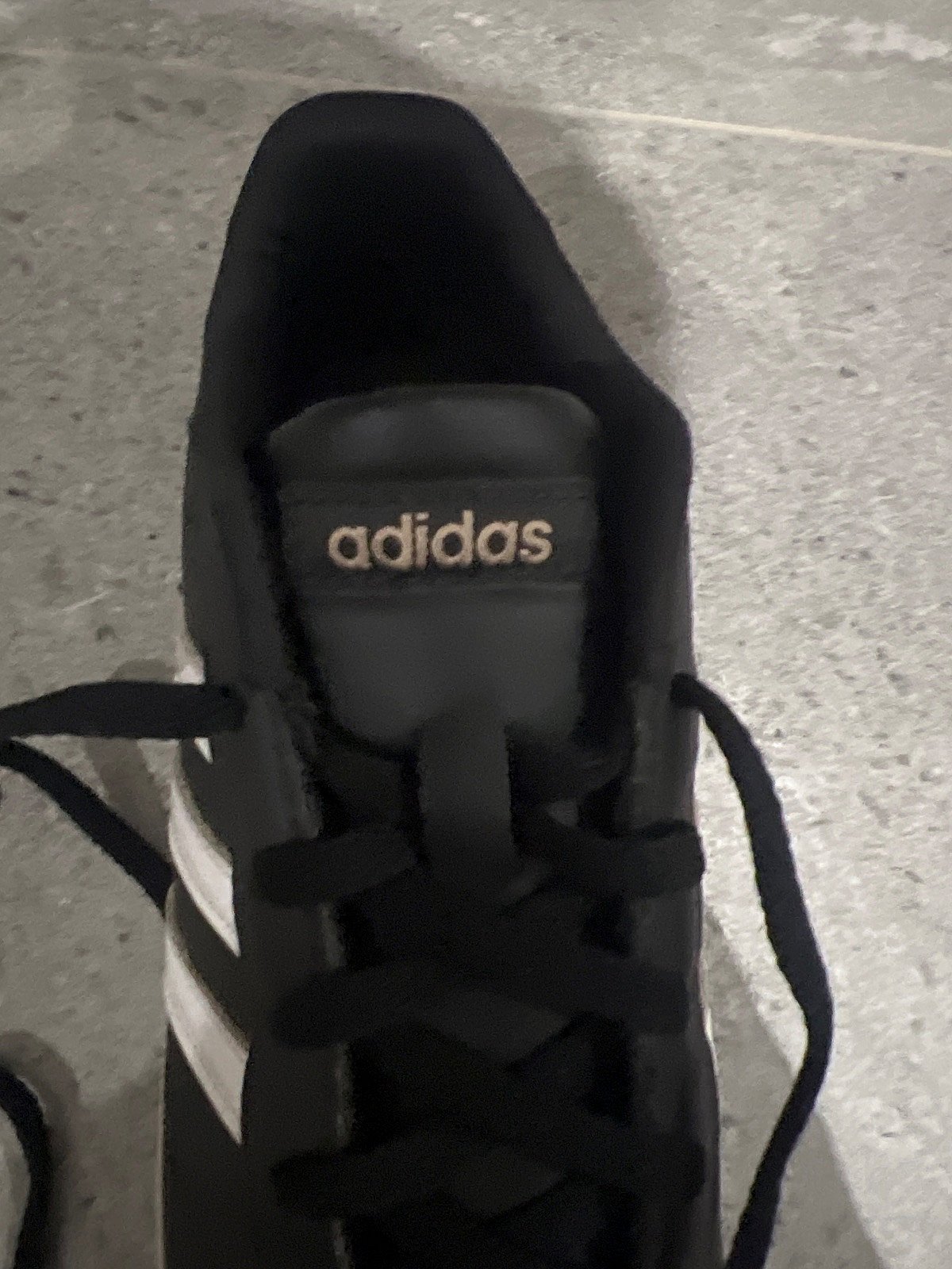Adidas classic black white trainers, photo 4