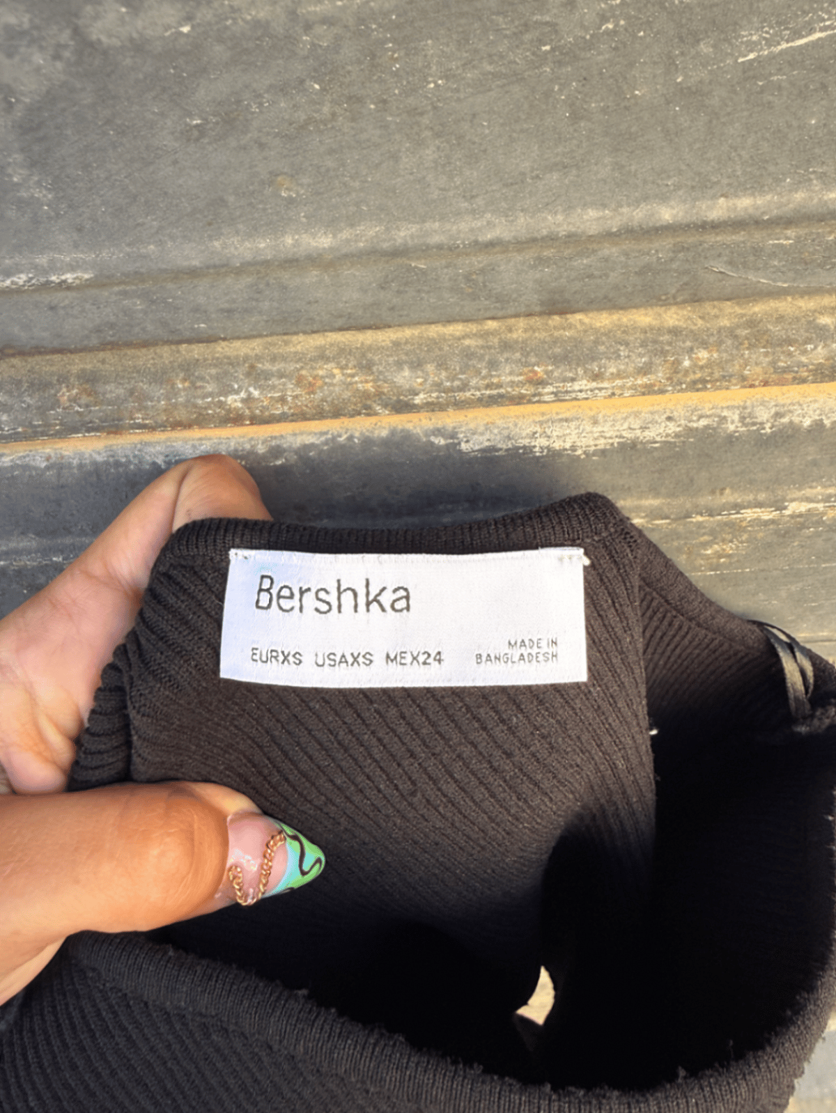 Bershka Black One-Shoulder Bodysuit - photo 3