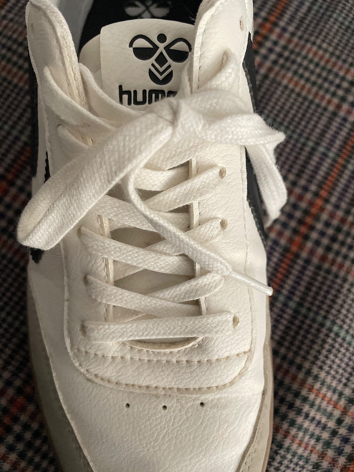 Hummel white black trainers, photo 4