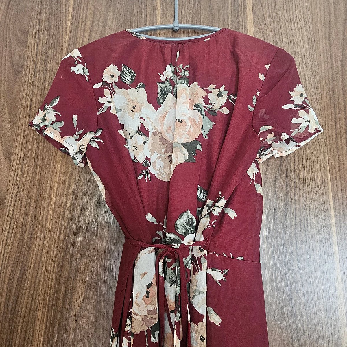Floral Print Wrap Maxi Dress, photo 6