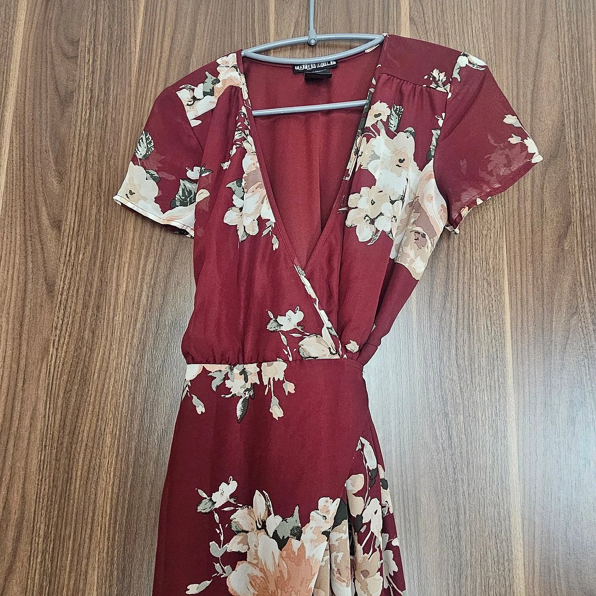 Floral Print Wrap Maxi Dress, photo 2