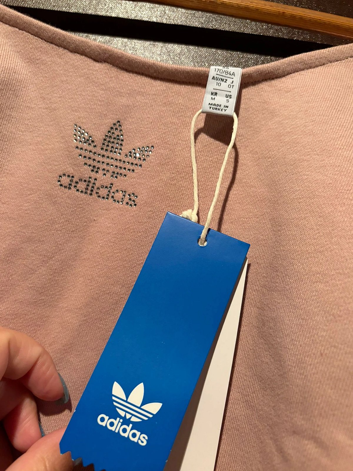 Adidas Embellished Slouchy Crew Sweatshirt, photo 3