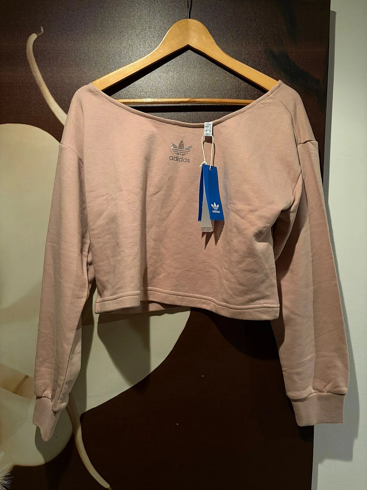Adidas Embellished Slouchy Crew Sweatshirt, photo 6