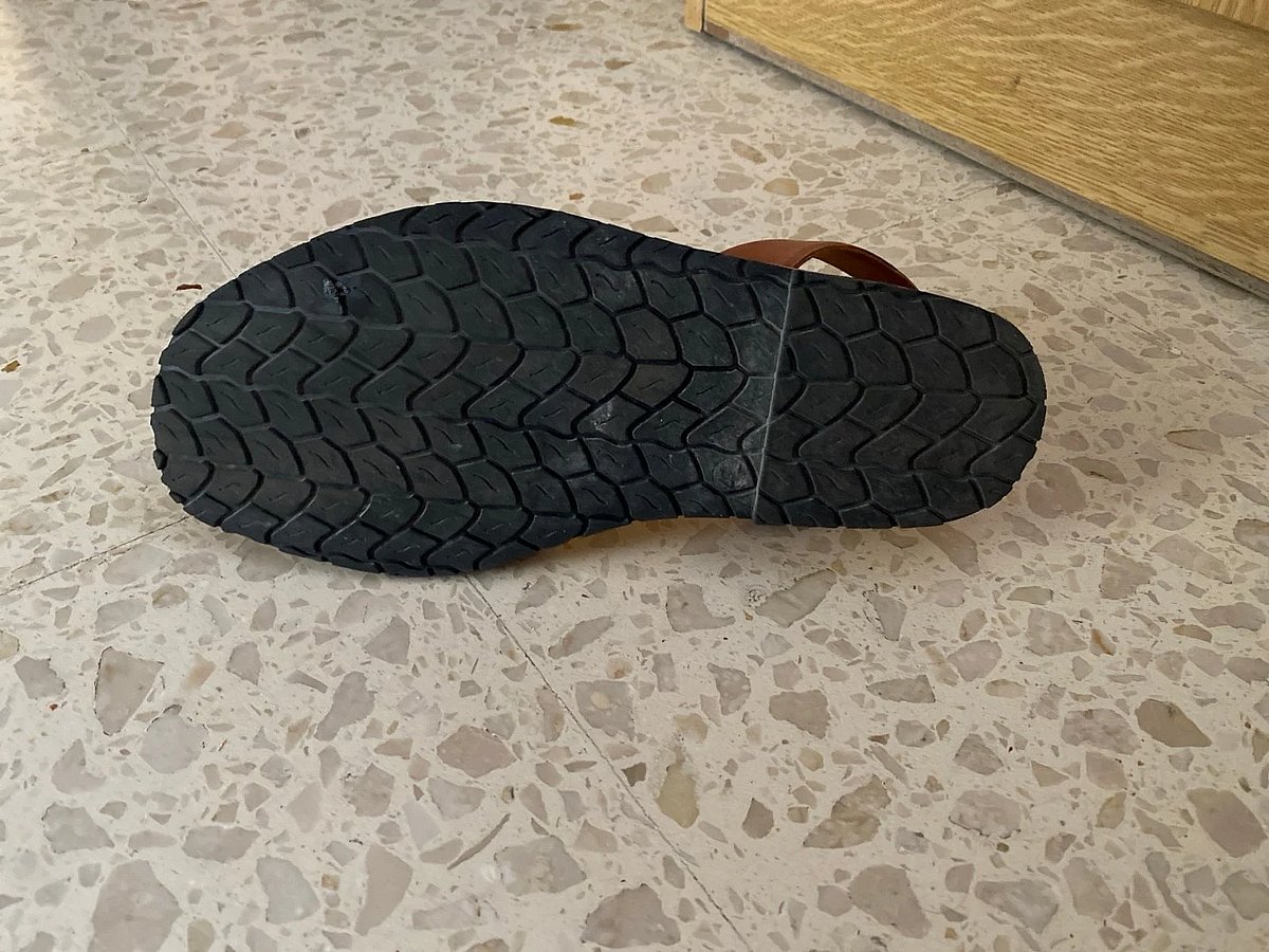 Solillas leather woven menorcan sandals in tan, photo 2