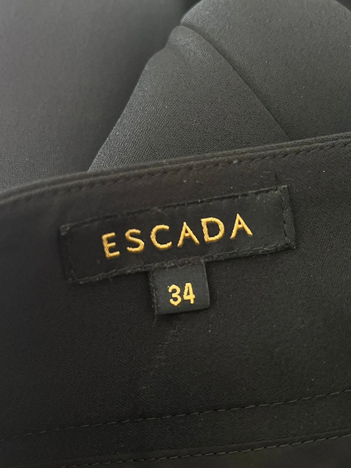 Escada Black Tailored Trousers, photo 3